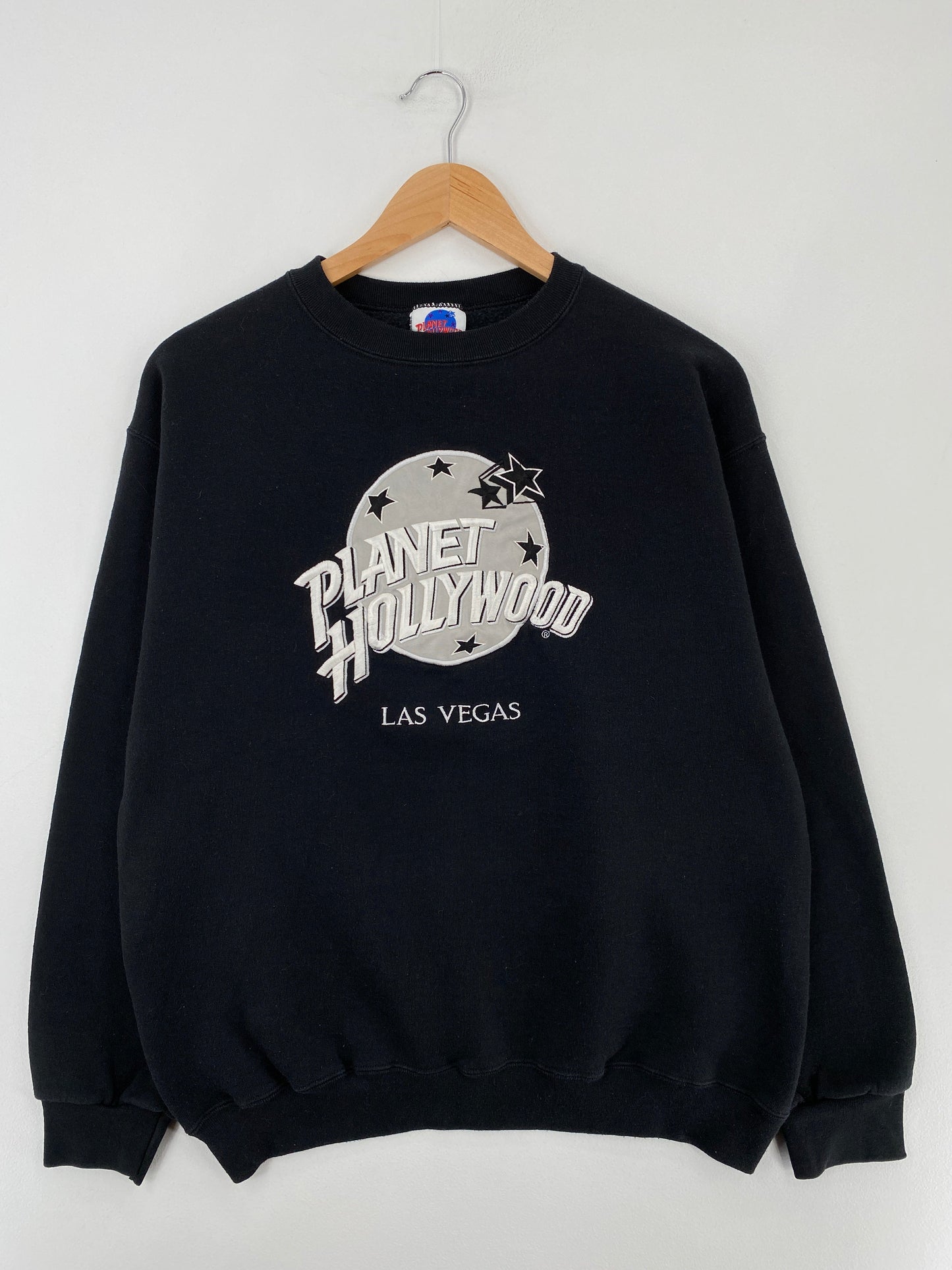 00' PLANET HOLLYWOOD Made in USA Size M Vintage Sweat-shirt / G4267S