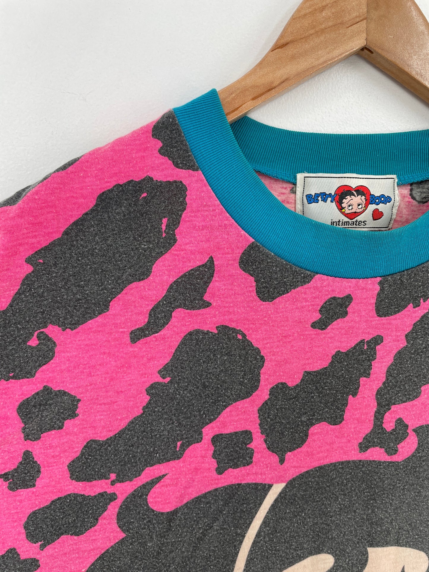 1994 BETTY BOOP Size Approx.XXL Vintage Long Length T-Shirt / F3048T