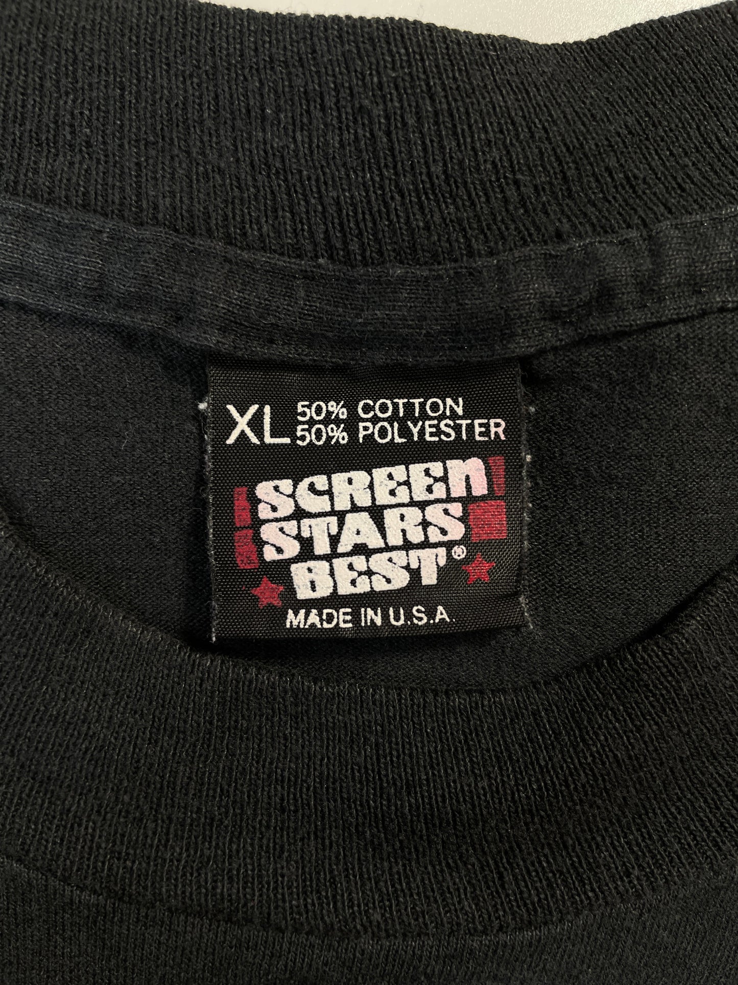 1992 CHICAGO BULLS Made in USA Size XL Vintage NBA T-Shirt / F4704S