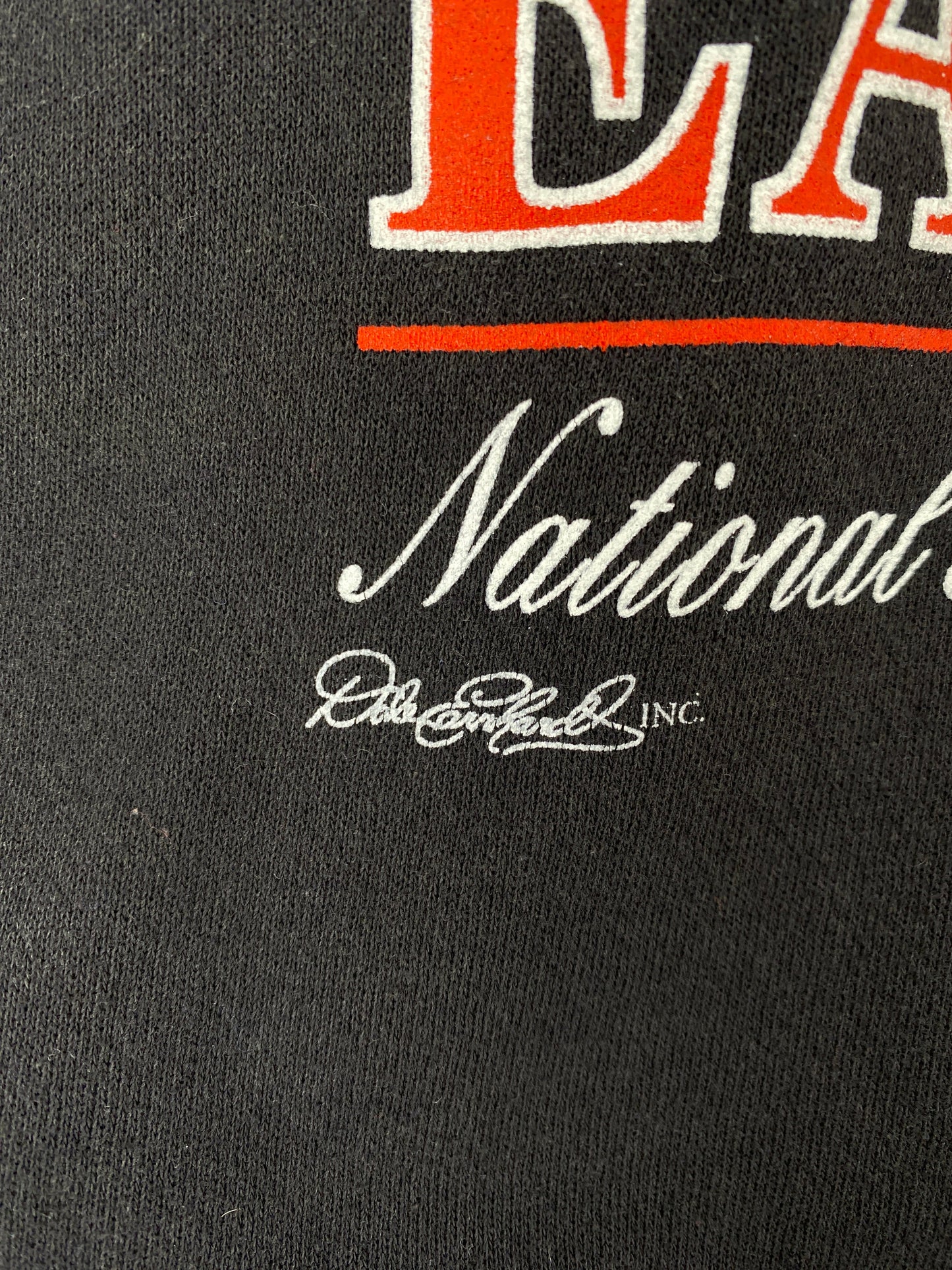 Vintage DALE EARNHARDT Size L Vintage Racing Sweat-shirt / F1069S