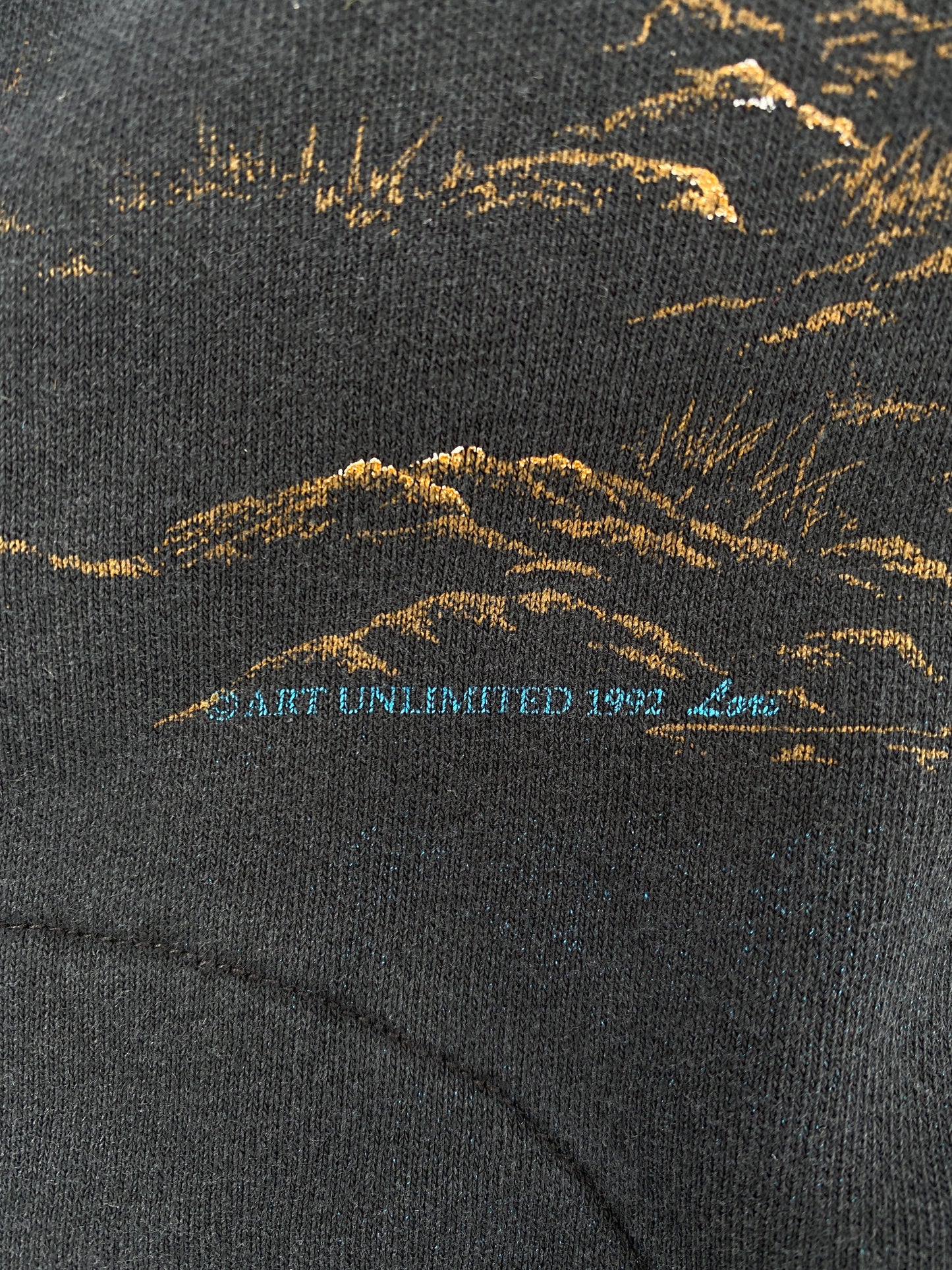 1992 BALD EAGLE Made in USA Size XXL Vintage Animal Sweat-Shirt / F1225S