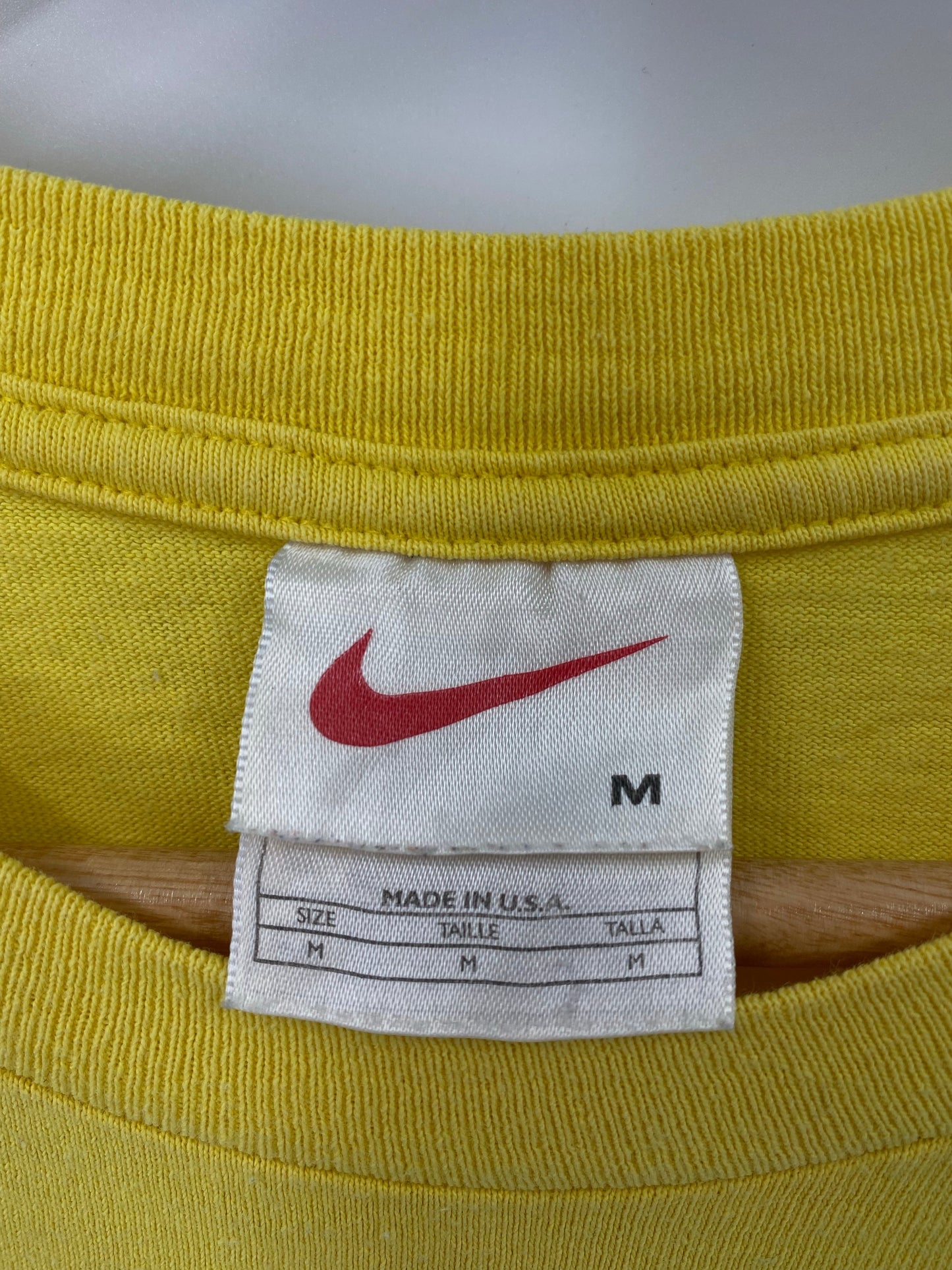 .90’s NIKE MINI SWOOSH Made in USA Size M Vintage T-Shirt / F137T
