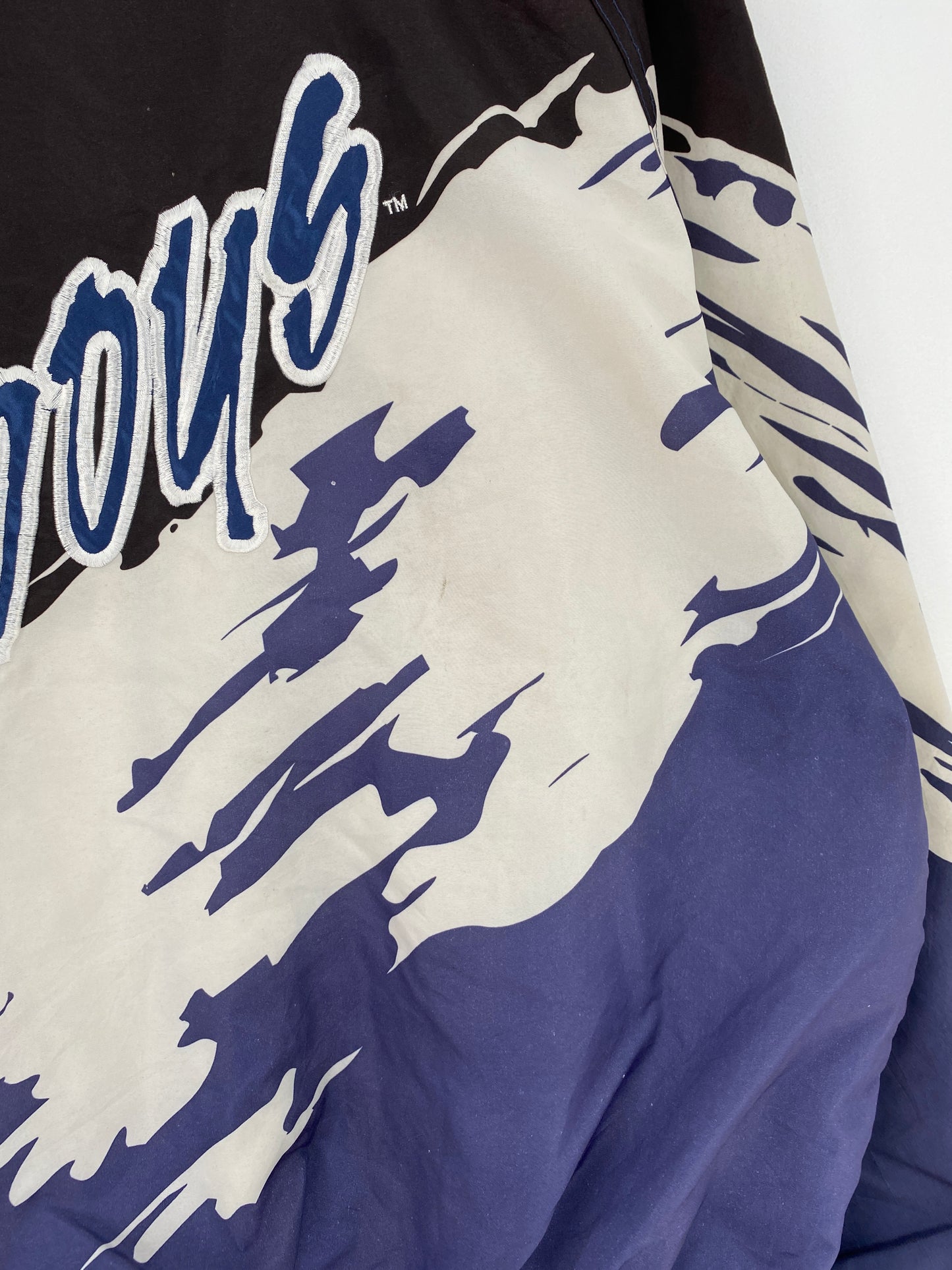 90’s DALLAS COWBOYS Size L Vintage NFL Nylon Jacket / E9059N