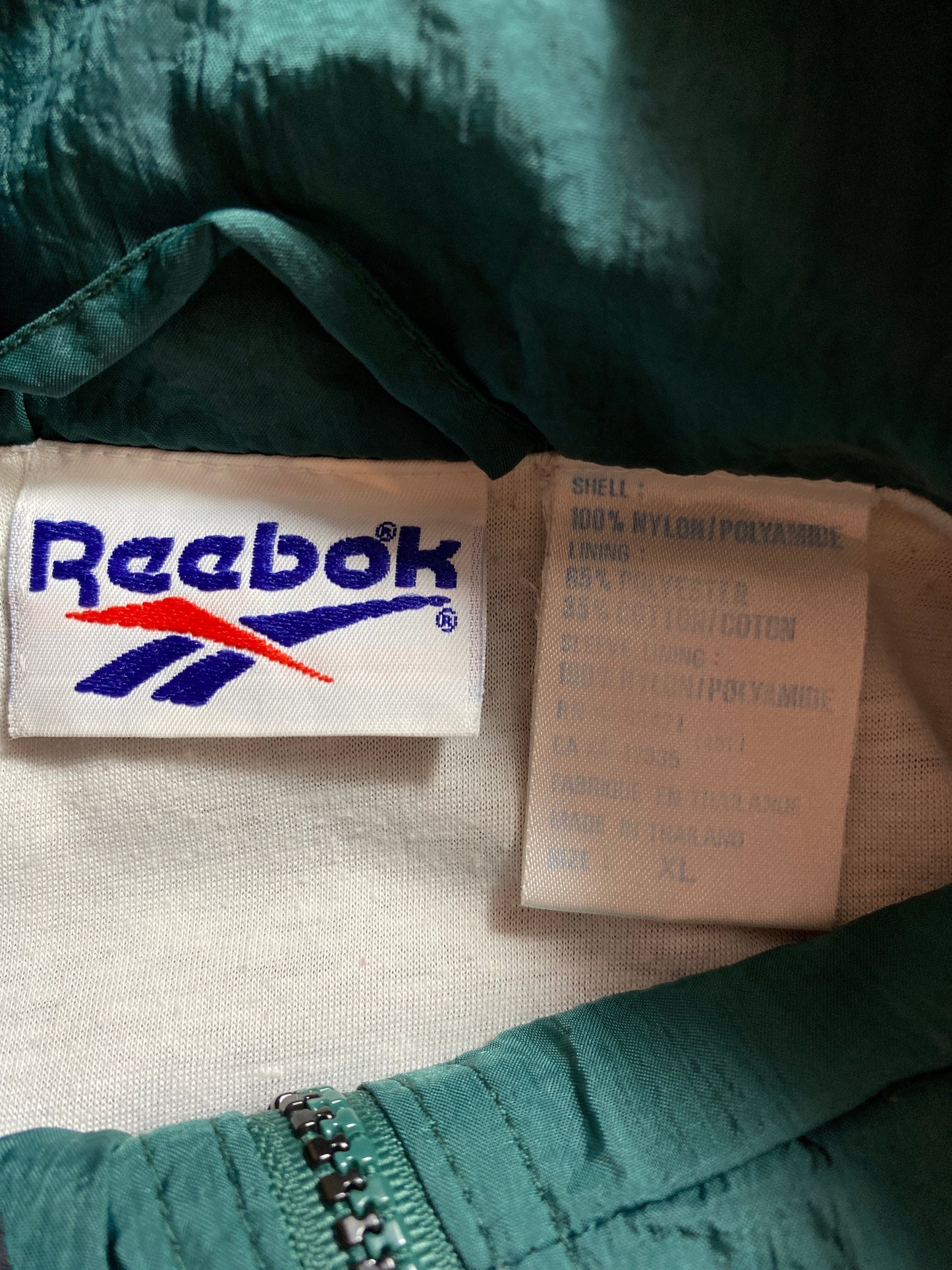 90’s REEBOK Size XL Vintage Nylon Jacket / F2319N