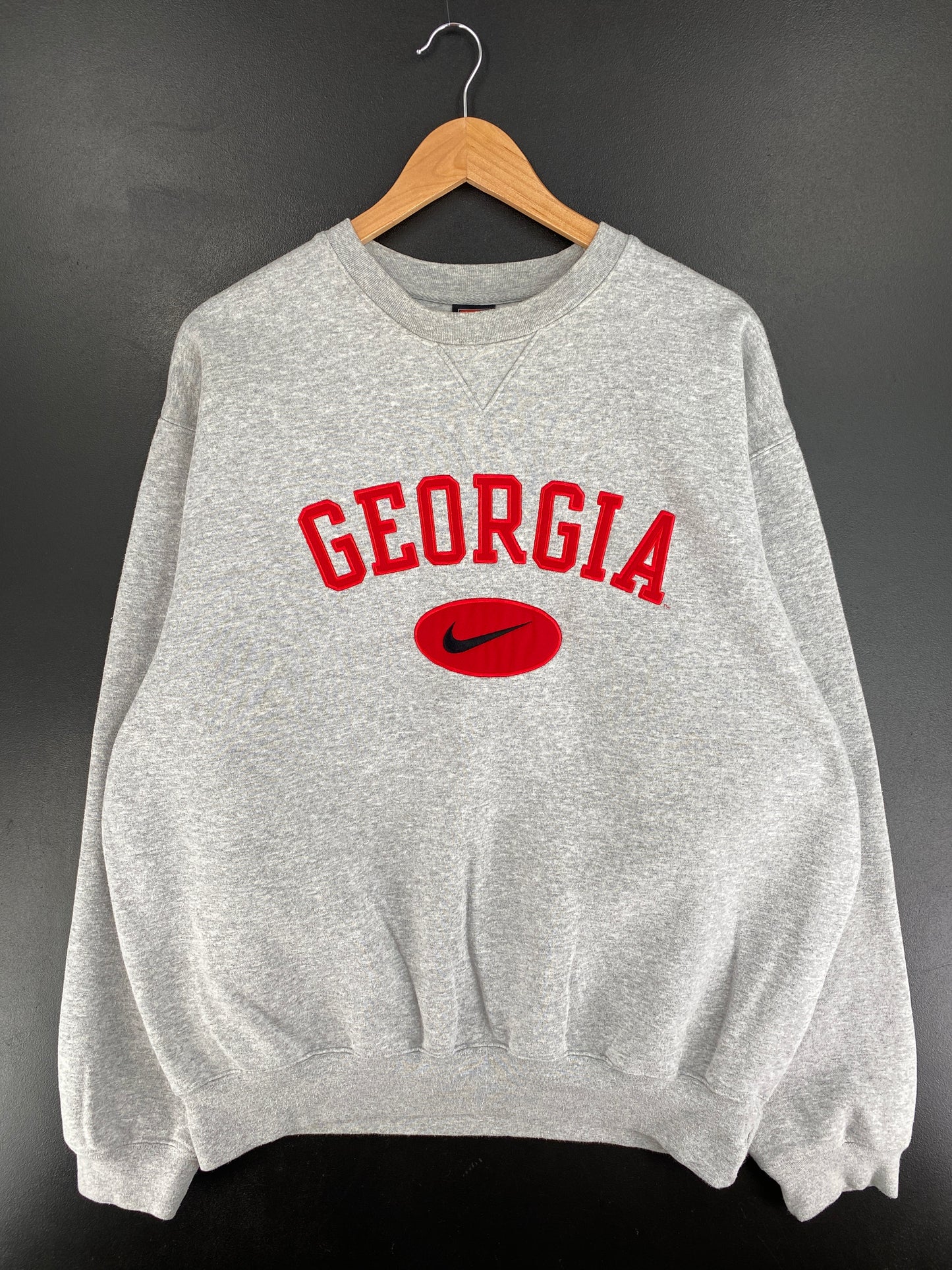 00' NIKE x GEORGIA Size L Vintage College Sweat shirt / E9026S