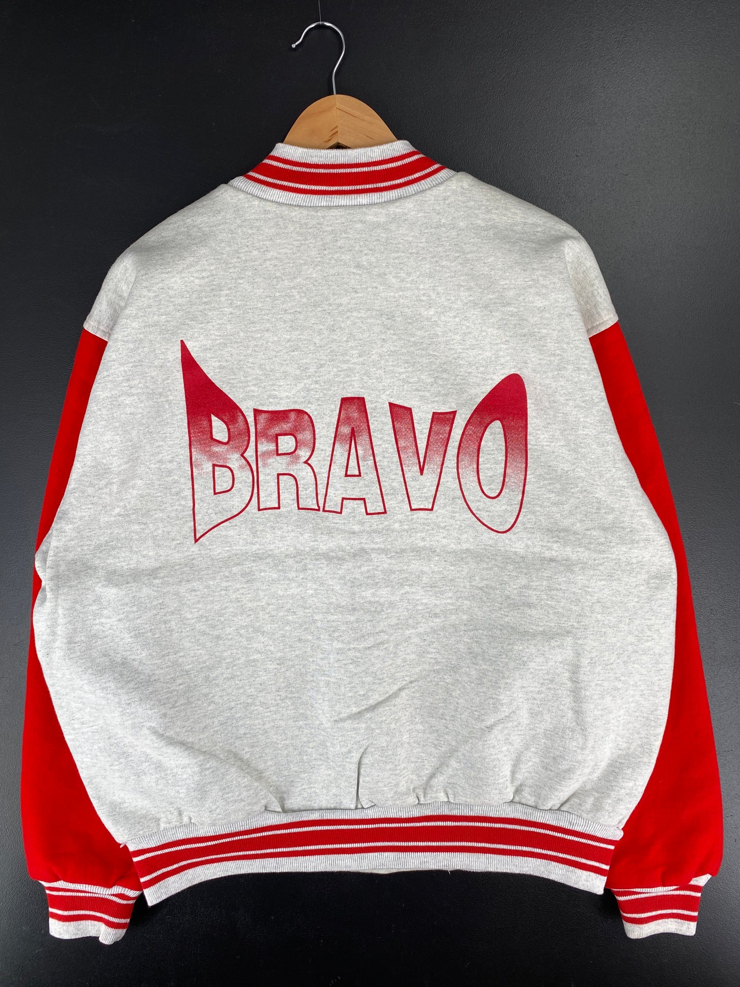 .90’s BRAVO BURRITO Size XL Vintage Sweat Jacket / E7650S