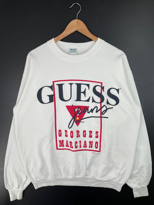 1992 GUESS Made in USA Size L Sweat-Shirt / G7081S