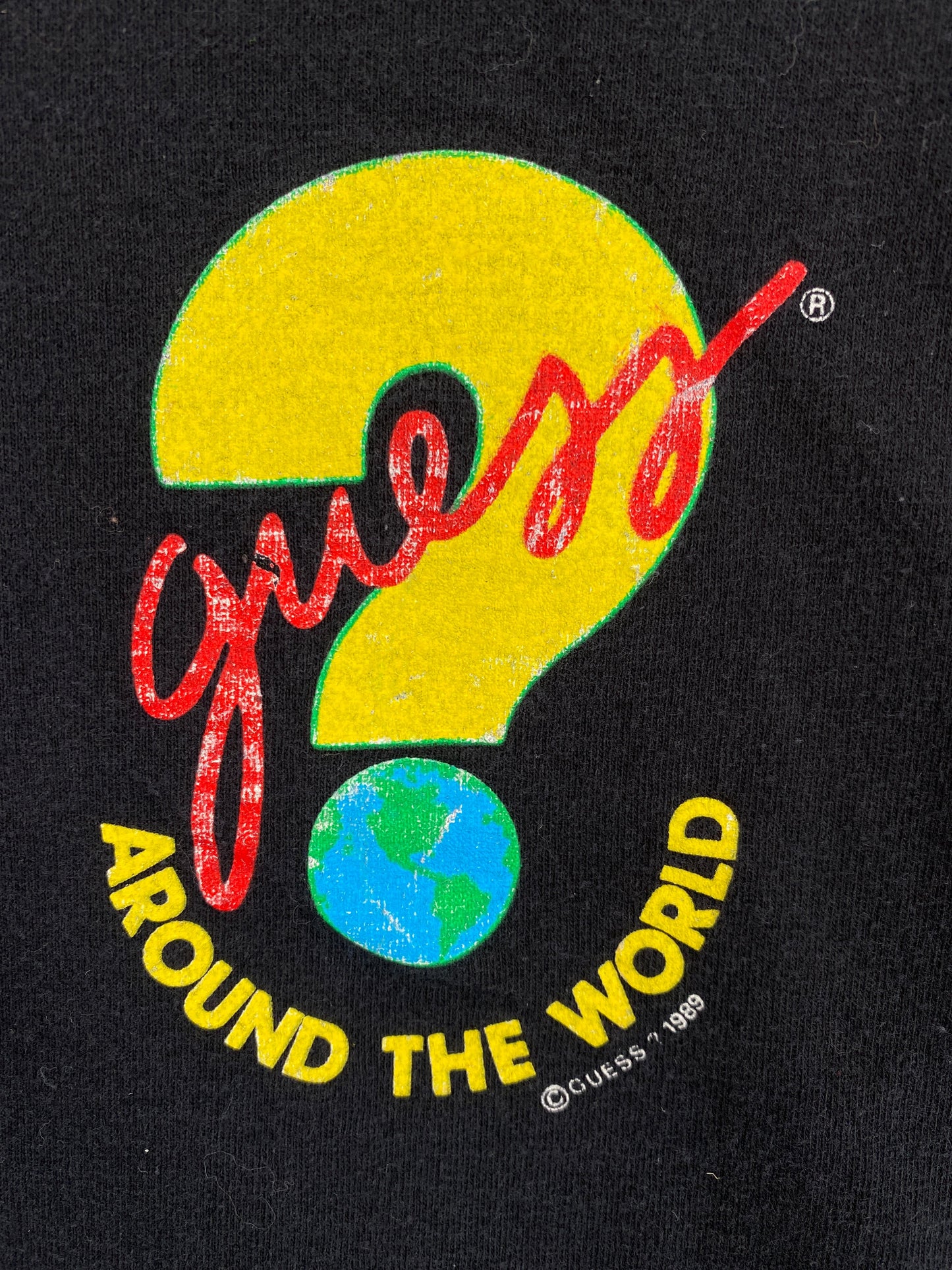 .1989 GUESS Made in USA Approx. Size XL Vintage T-Shirts / E7458T