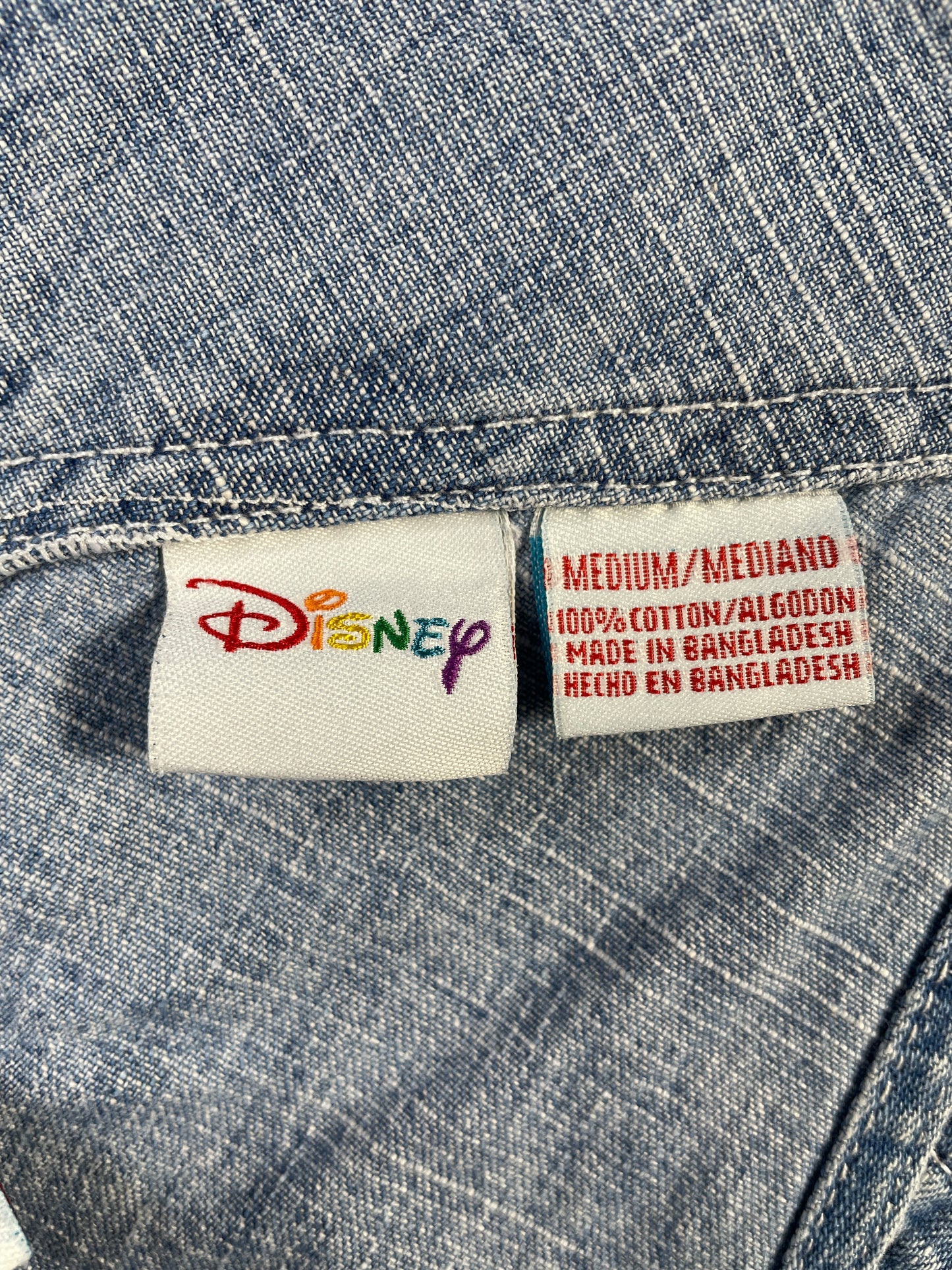 Vintage DISNEY EEYORE Size M Vintage Denim Overall / E7847P