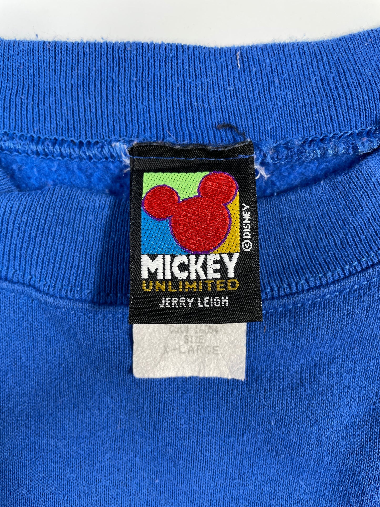 90's DISNEY MICKEY MINNIE Size XL Vintage Sweat-shirt / F2360S