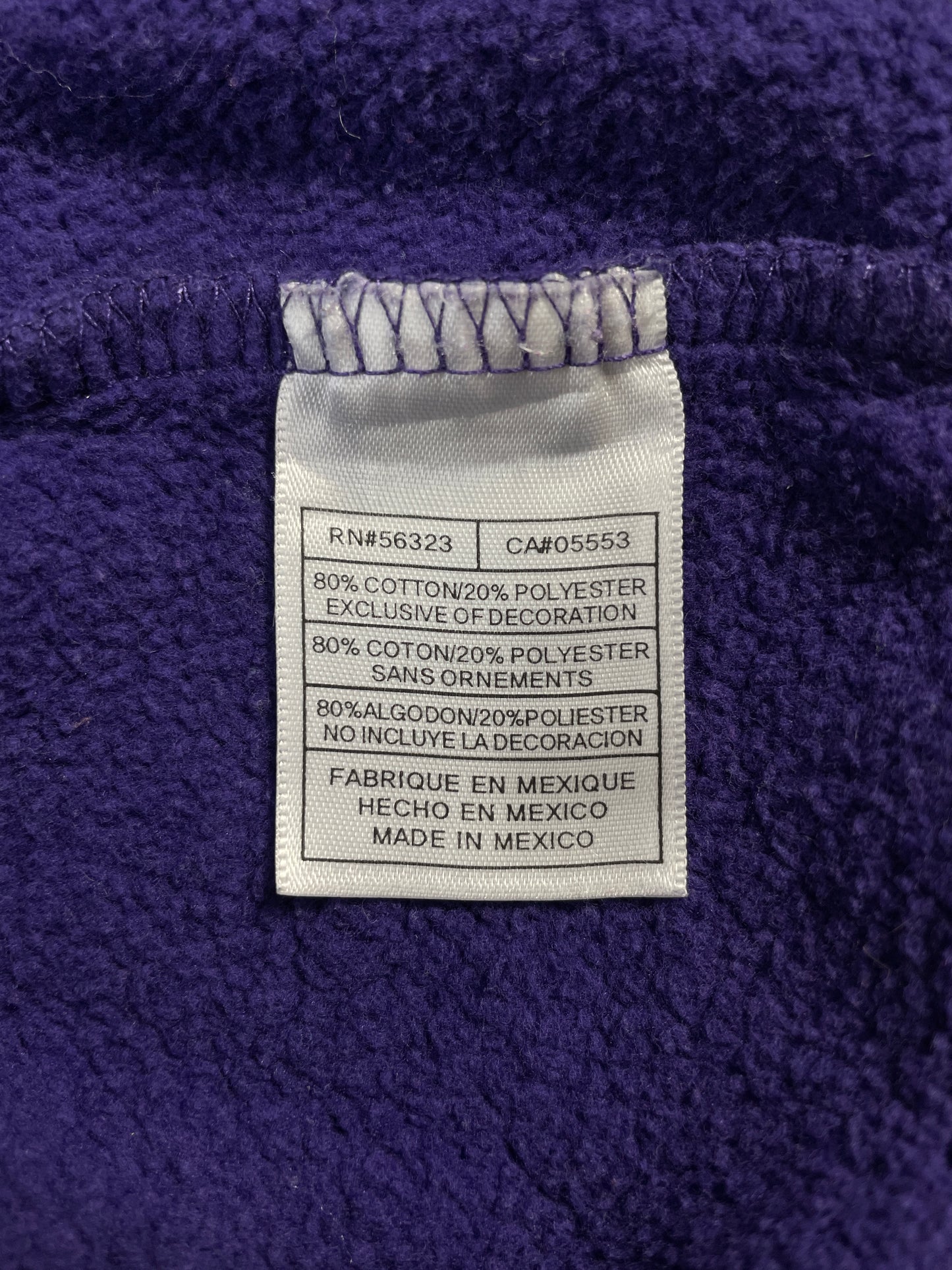 00’ NIKE x KANSAS STATE Size S Vintage College Hoodie Sweat-Shirt / E8039S