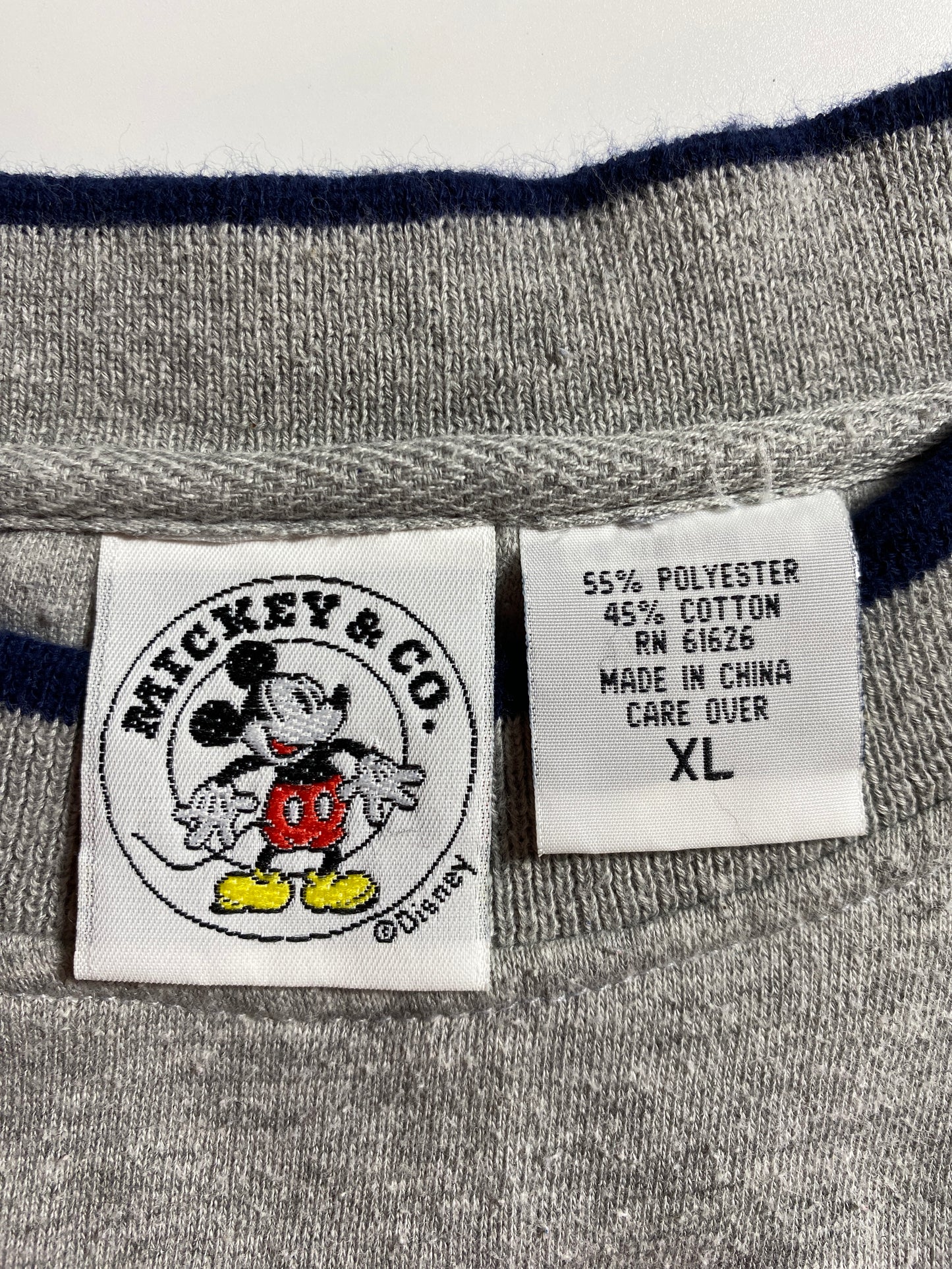 90's DISNEY MICKEY Size XL Vintage Sweat-Shirt / E9546S