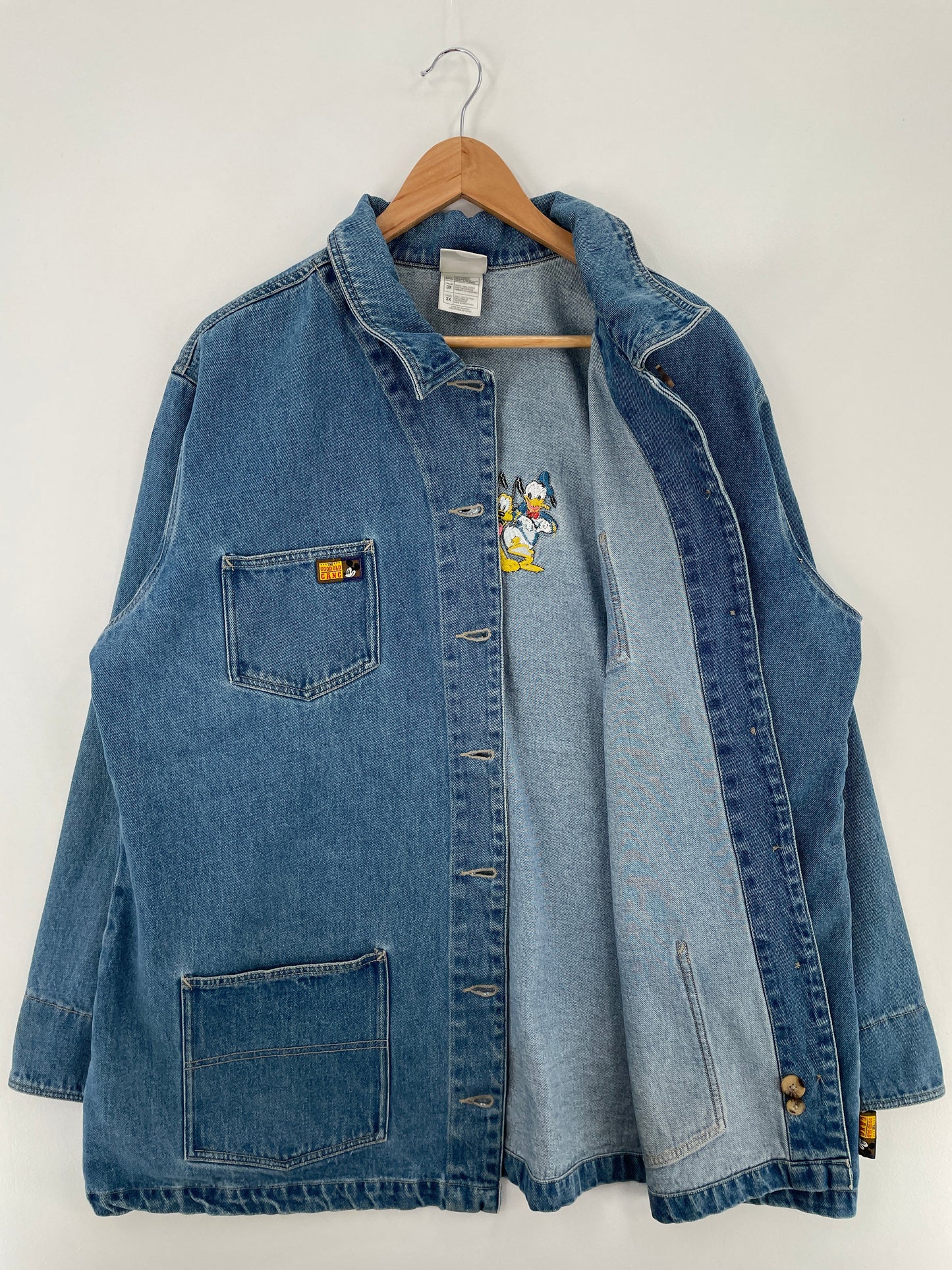 00' DISNEY Size XXXL Vintage Denim Jacket / F1826J