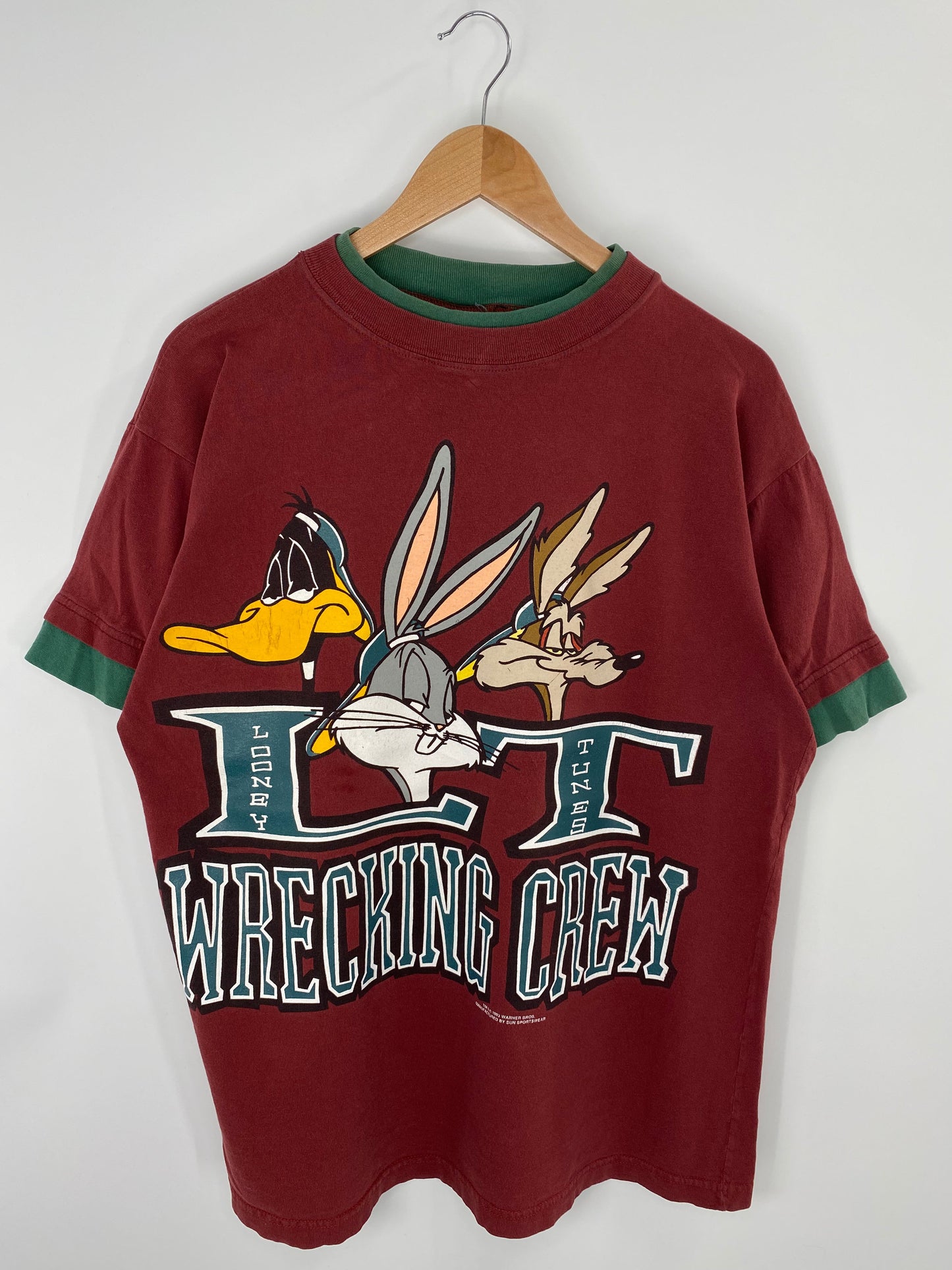 1993 LOONEY TUNES Size L Vintage T-Shirt / F1260T
