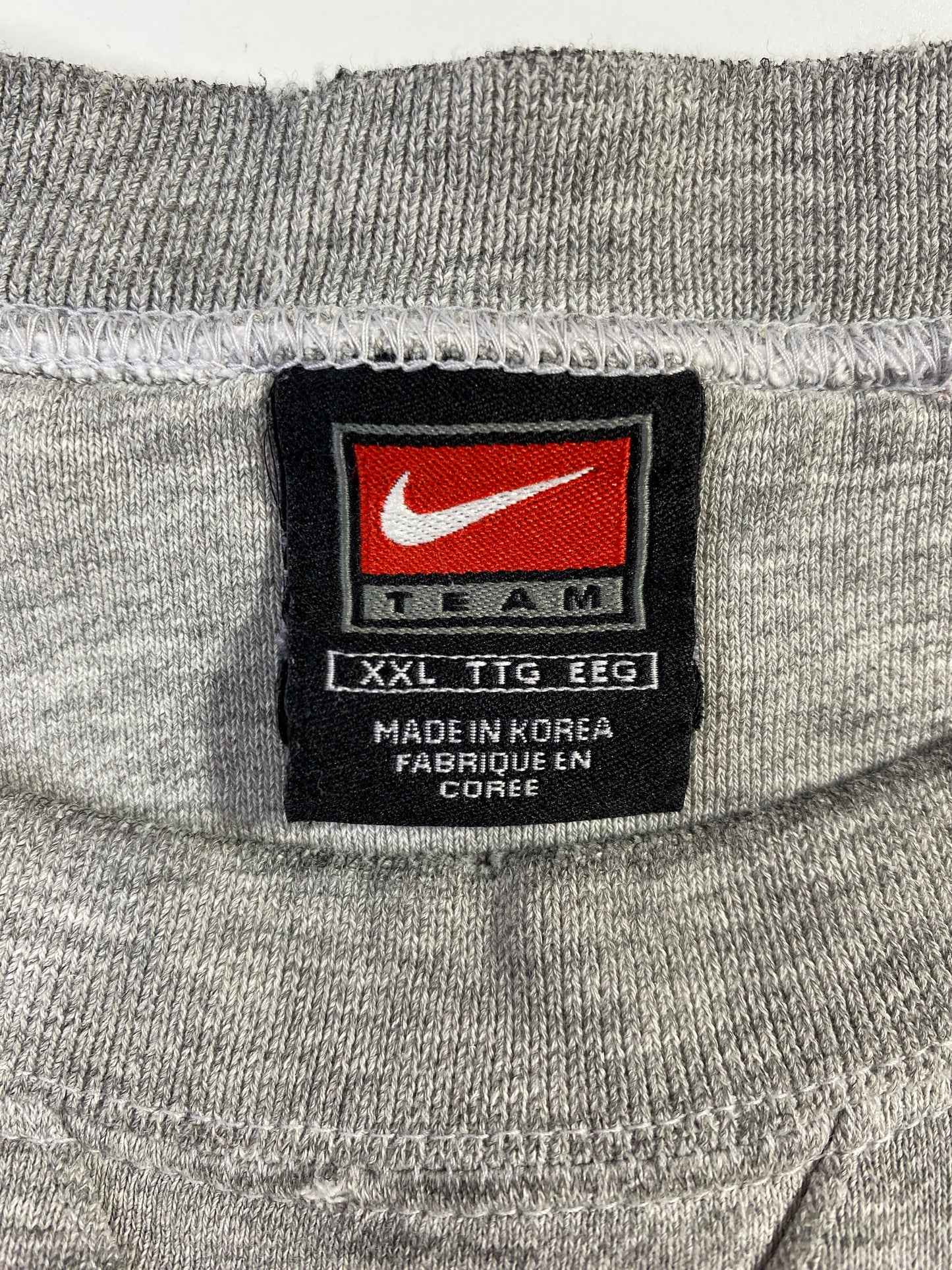 00' NIKE x CAROLINA Size XXL Vintage College Sweat Shirt / F3239S