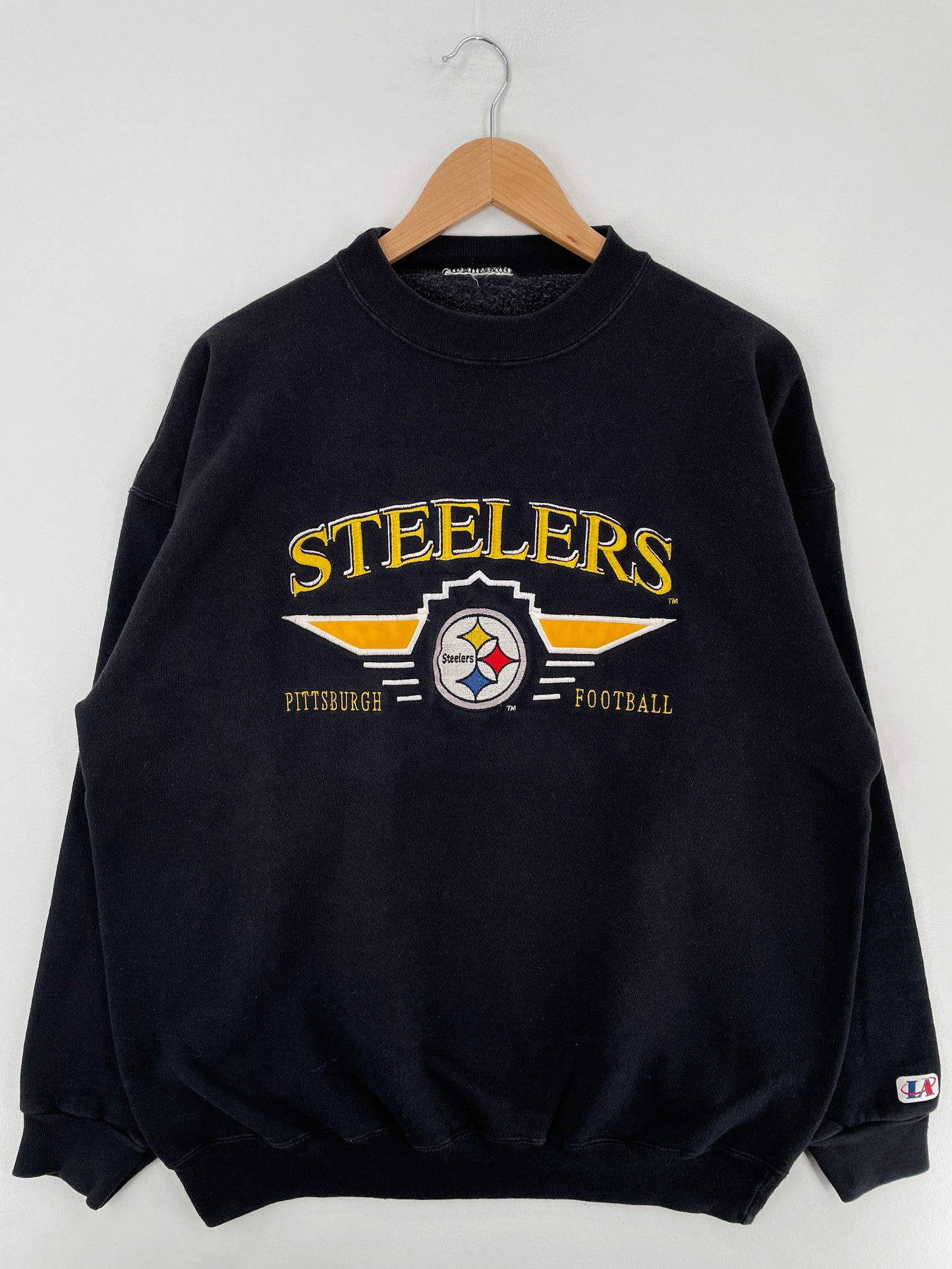 90’s PITTSBURGH STEELERS Size Approx.XL NFL Sweat-shirt / F3098S