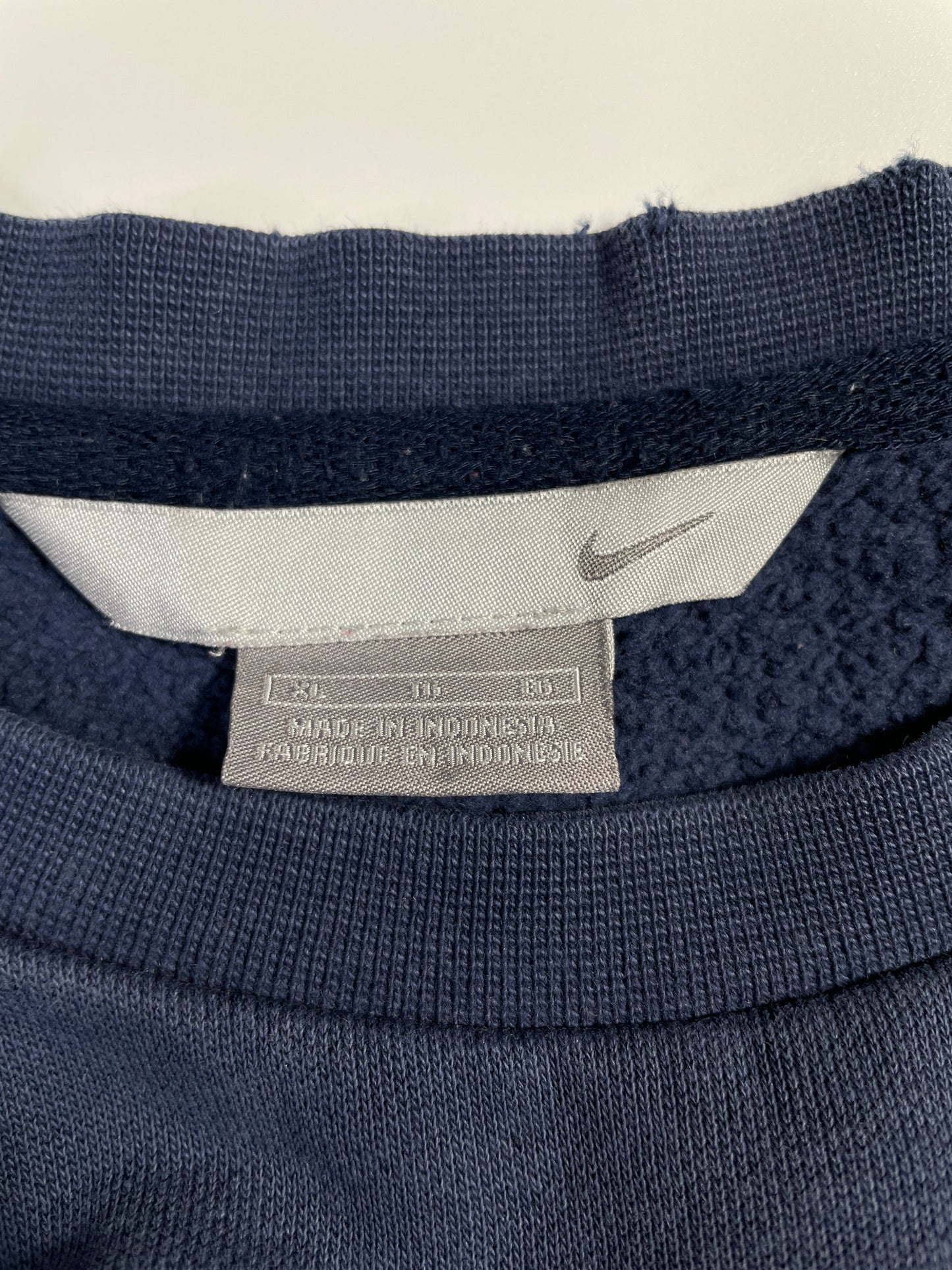 00' NIKE MINI SWOOSH Size XL Vintage Sweat-shirt / G697S