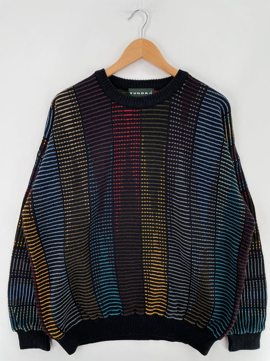 Vintage COOGI Style Size XL Cotton Knit Sweater / F1800K