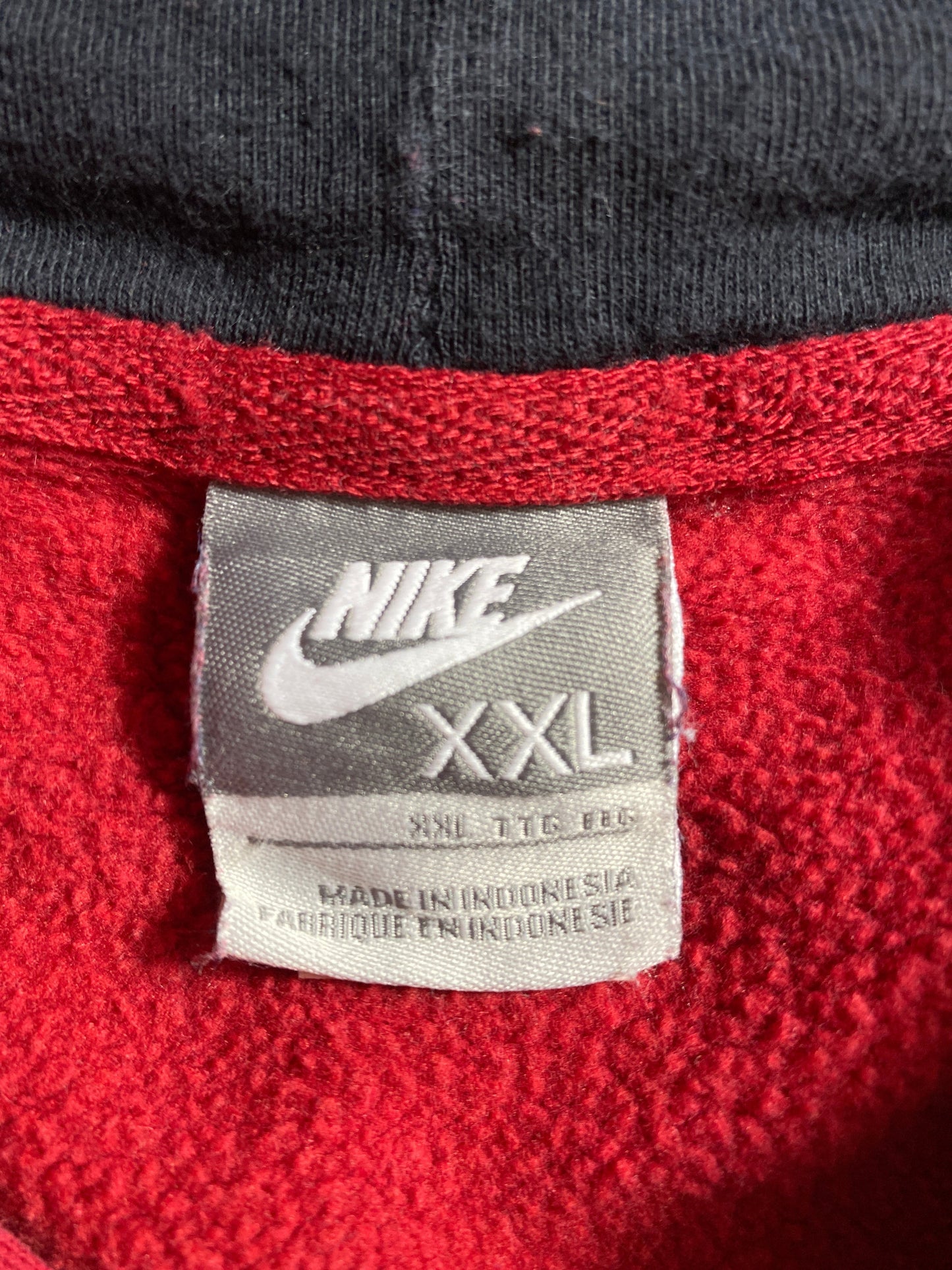00’ NIKE MINI SWOOSH Size XXL Vintage Hoodie Sweat-Shirt / F3993S