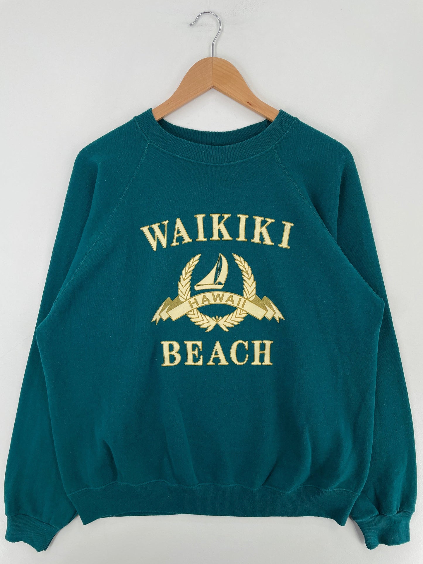90's HAWAII WAIKIKI BEACH Made in USA Size XL Vintage Sweat-shirt / G7069S