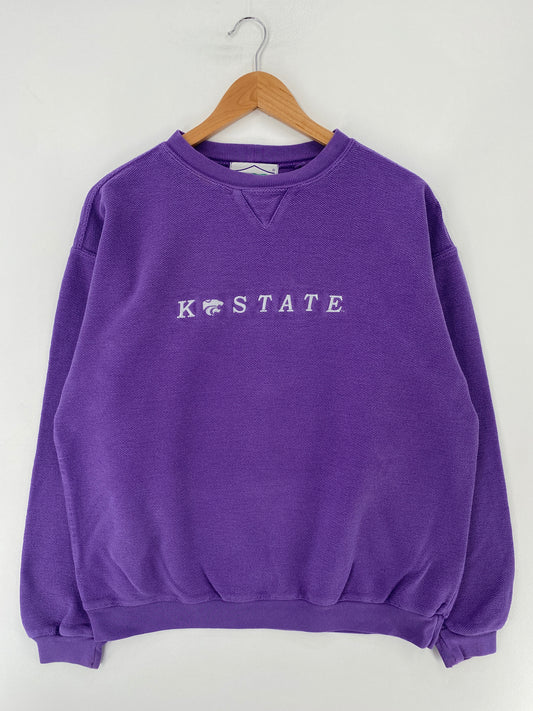 00’ KANSAS STATE Size M College Sweat-shirt / E8726S