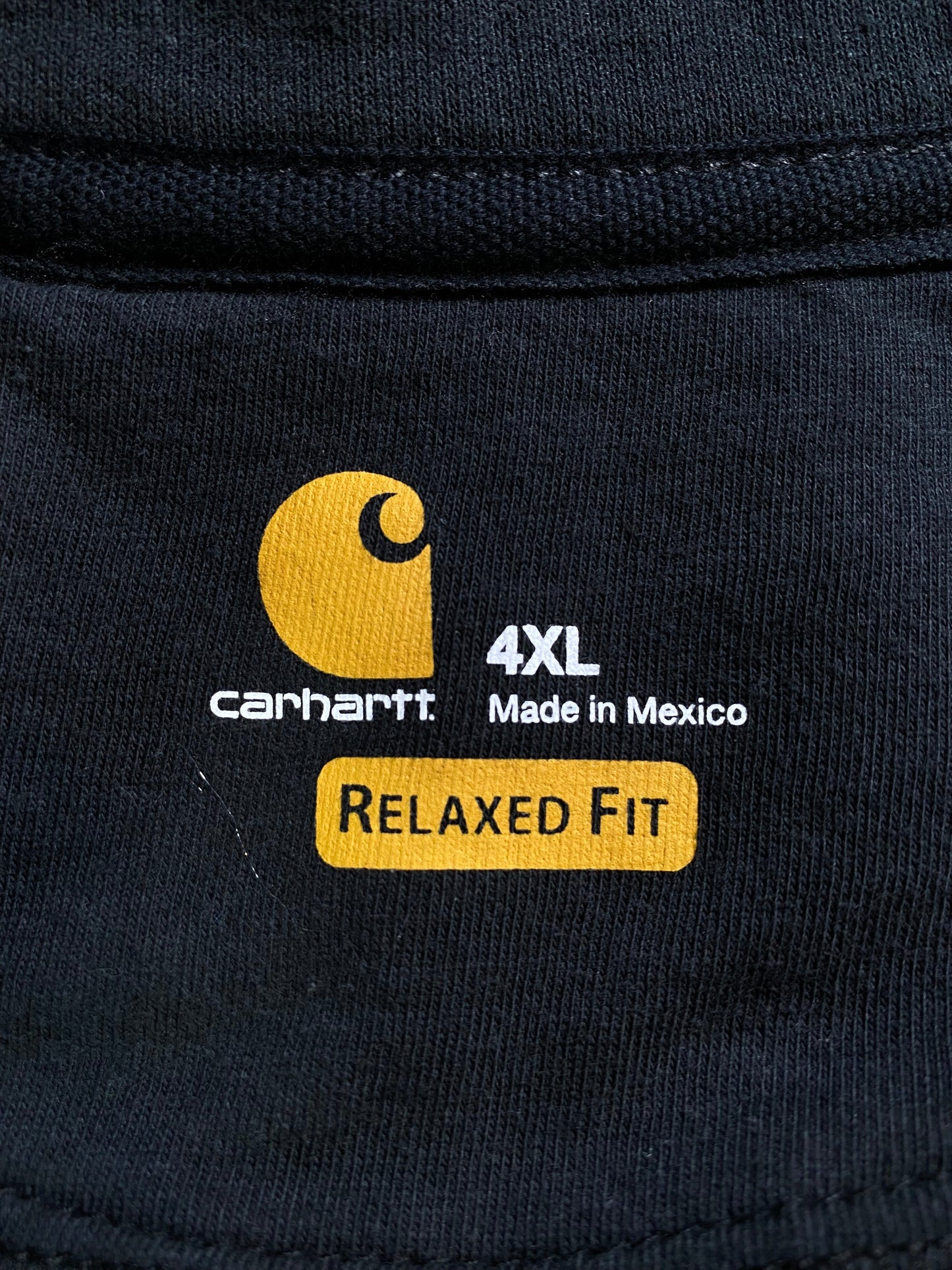 Vintage CARHARTT Size XXXXL Half-Zip Sweat-Shirt / G3874S