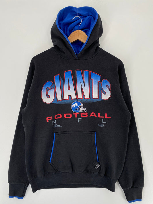 1992 SALEM x NEW YORK GIANTS Size Approx.L Vintage NFL Hoodie Sweat-shirt / F5175S