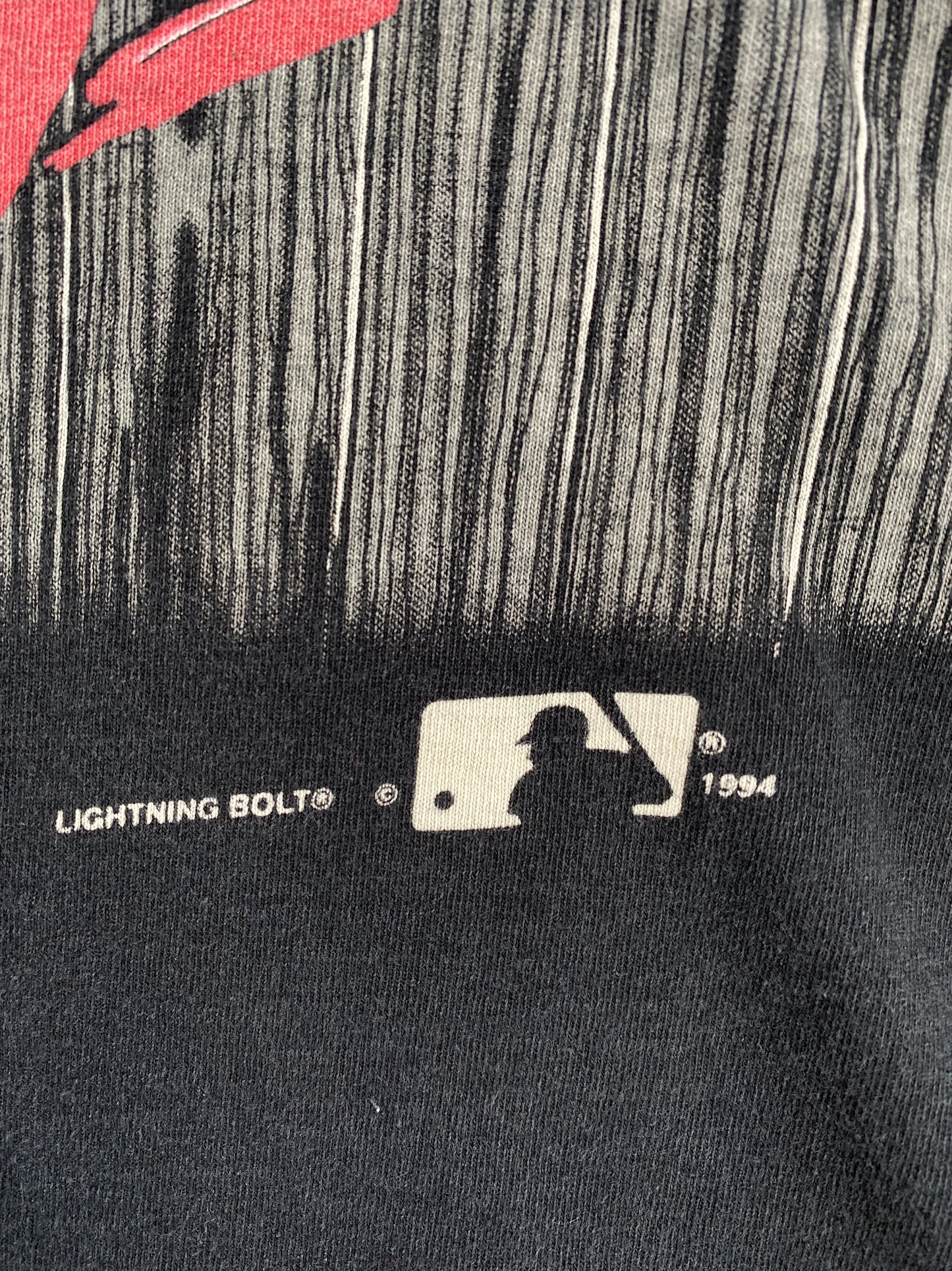 1994 BOSTON RED SOX Made in USA Size XL Vintage MLB T-Shirt / F805T