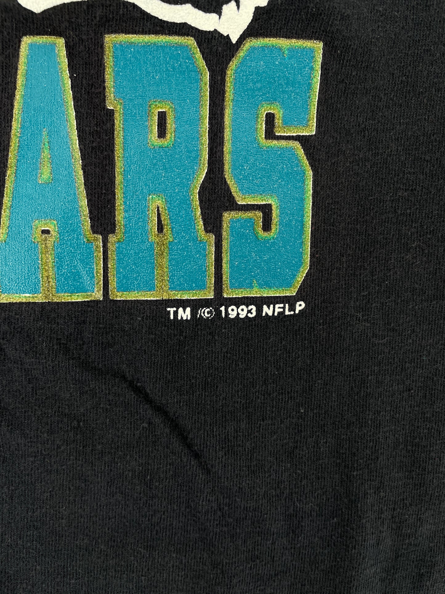 1993 JACKSONVILLE JAGUARS Made in USA Size XL Vintage NFL T-shirt / E7138T
