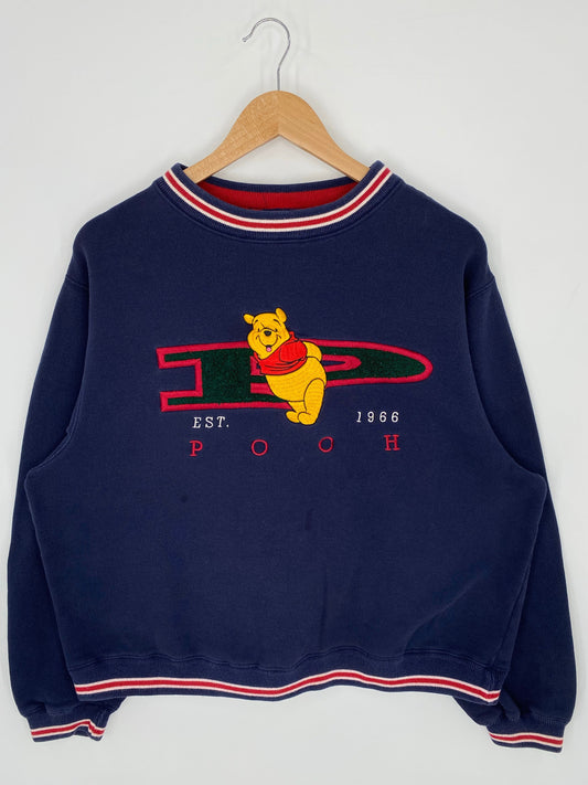 00’ DISNEY WINNIE THE POOH Size S Vintage Sweat-shirt / F5507S