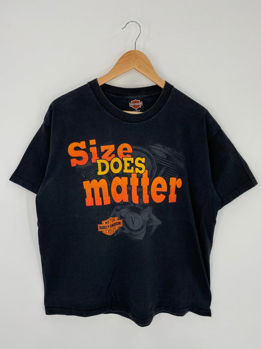 1991 HARLEY DAVIDSON Made in USA Size XL Vintage T-Shirt / E9386T