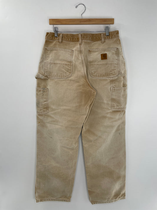 .Vintage CARHARTT Size W32xL28 Duck Pants / E7553P