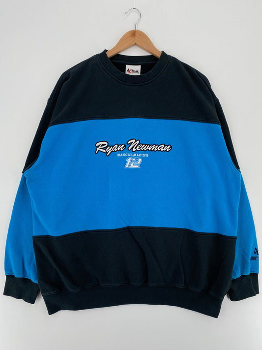 00’ NASCAR RYAN NEWMAN Size XL Vintage Racing Sweat-Shirt / E9282S