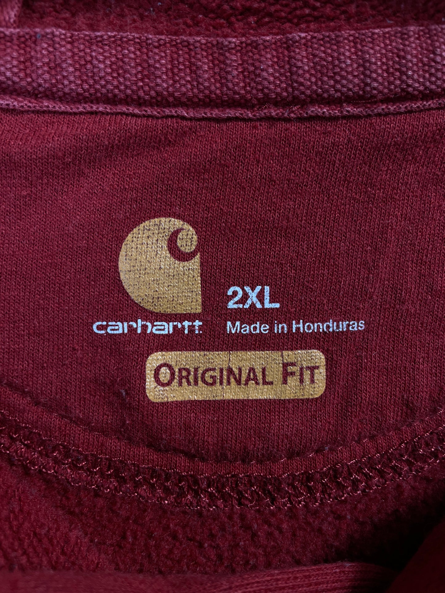 Vintage CARHARTT Size XXL Hoodie Sweat-Shirt / G6622S