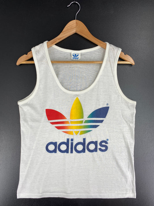 .80's ADIDAS Made in USA Size XS Vintage Tank Top / F176T