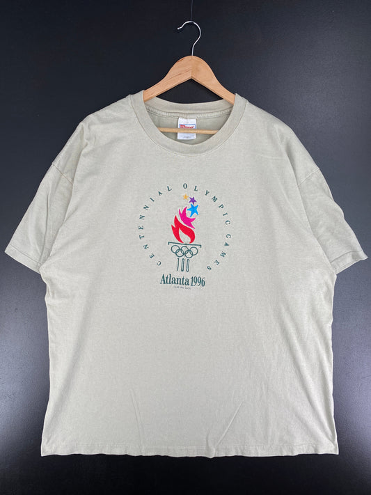 1992 ATLANTA OLYMPICS Made in USA Size XXL Vintage T-Shirt / G1990T
