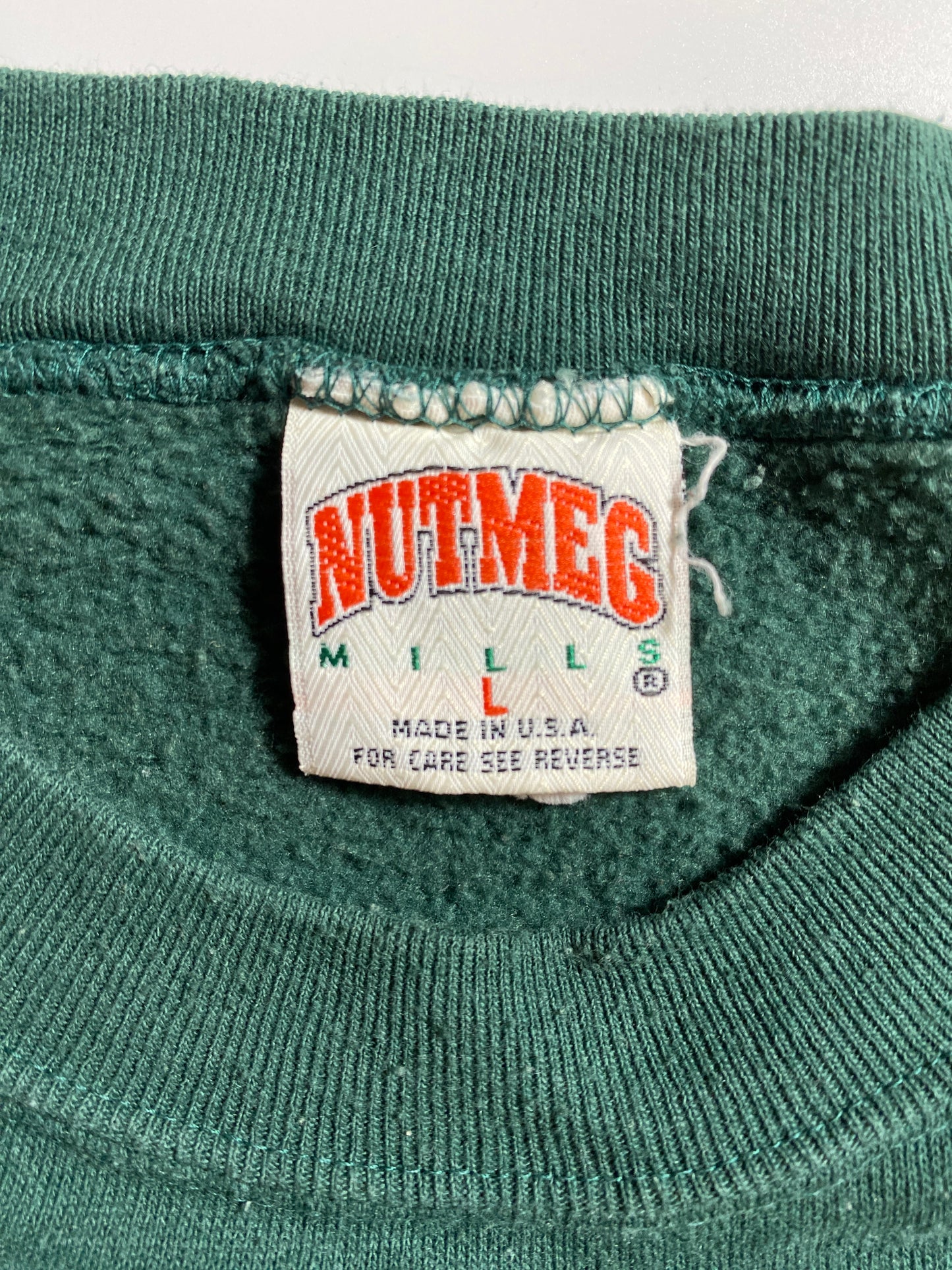 1994 GREEN BAY PACKER Made in USA Size L Vintage NFL Sweat-Shirt/ E9817S