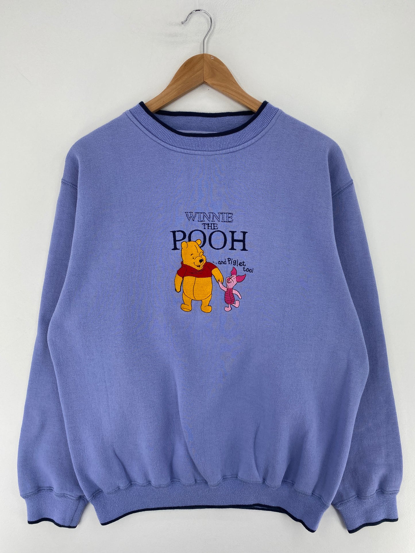 00' DISNEY POOH Size XL Vintage Sweat-shirt / E9471S