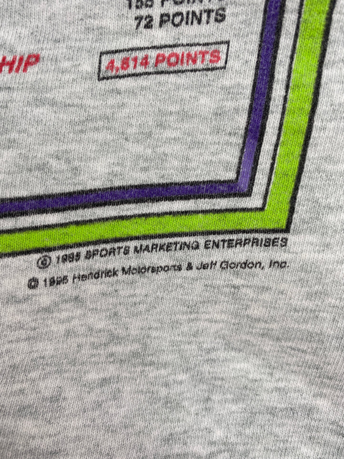1995 WINSTON CUP CHAMPIONSHIP TOUR Made in USA Size L Vintage Racing Sweat-shirt / F1550S