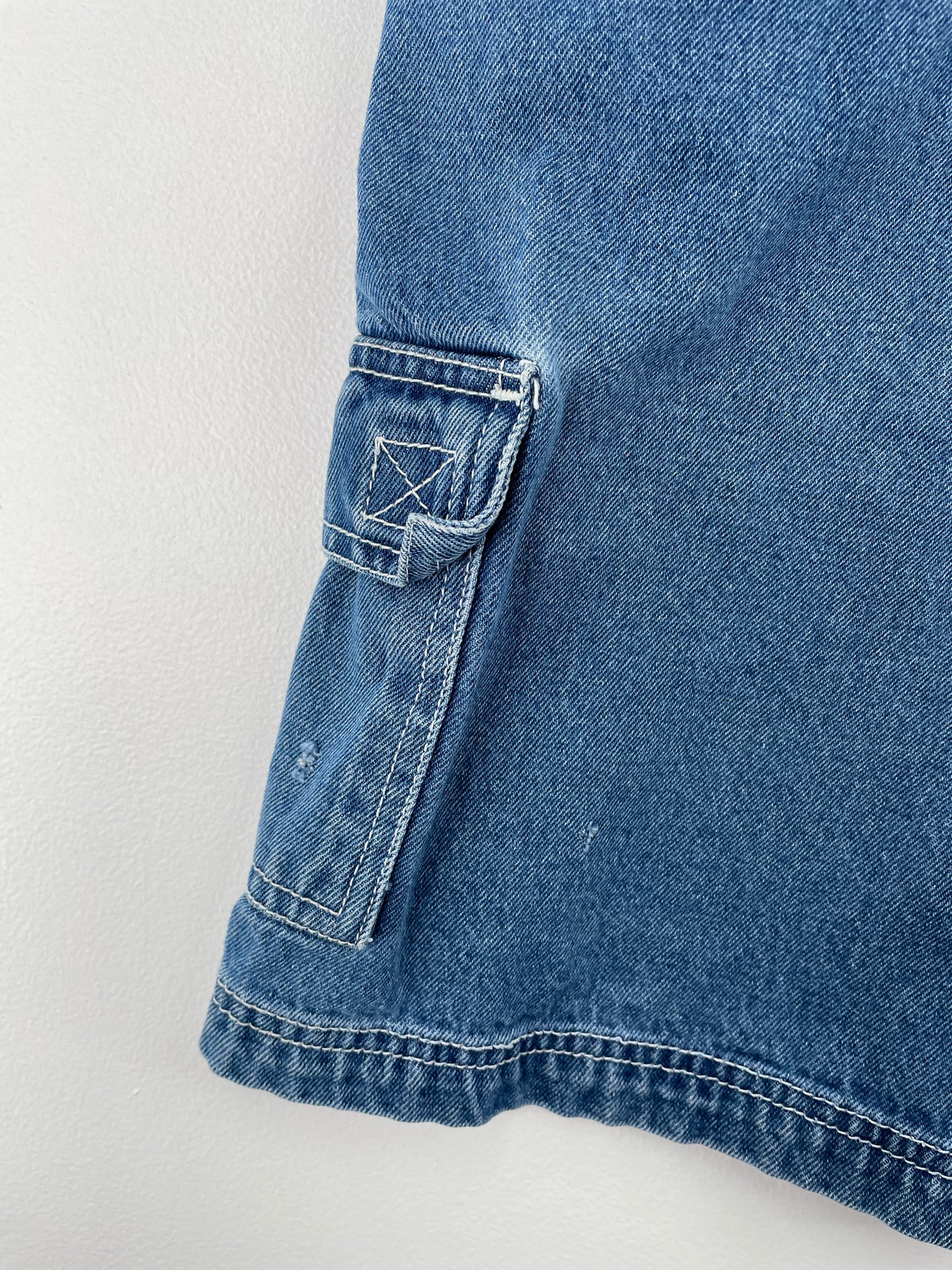 Vintage PEANUTS SNOOPY Size Ladies.18W(XL) Denim Overall / E7852P