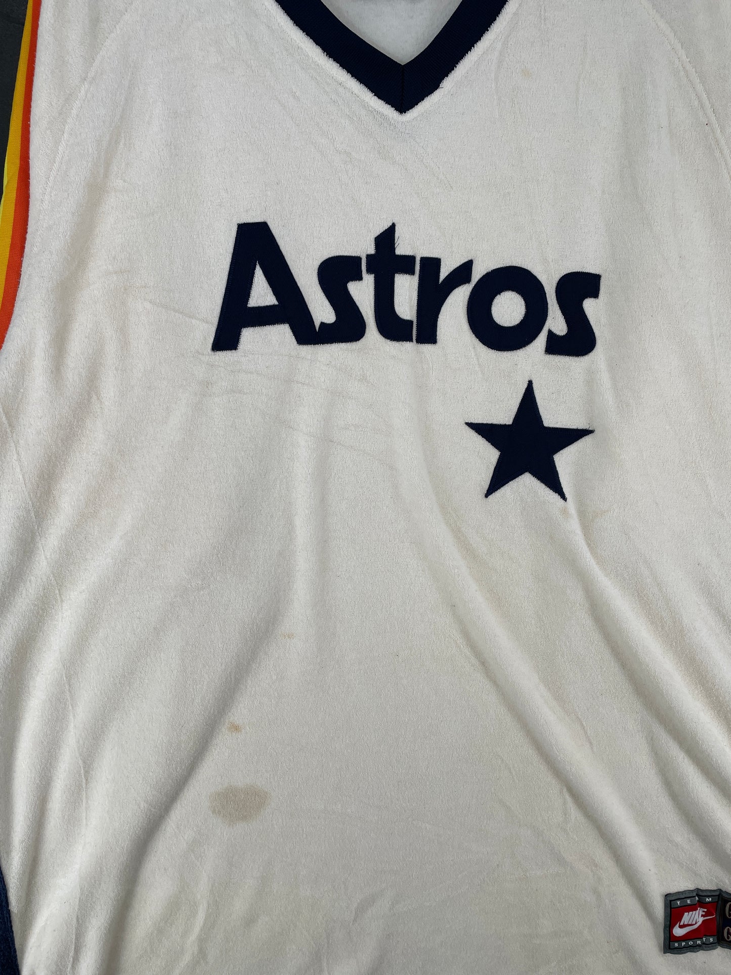 .00' NIKE x HOUSTON ASTROS Size XXL Vintage MLB Sweat-Shirt / E7448S