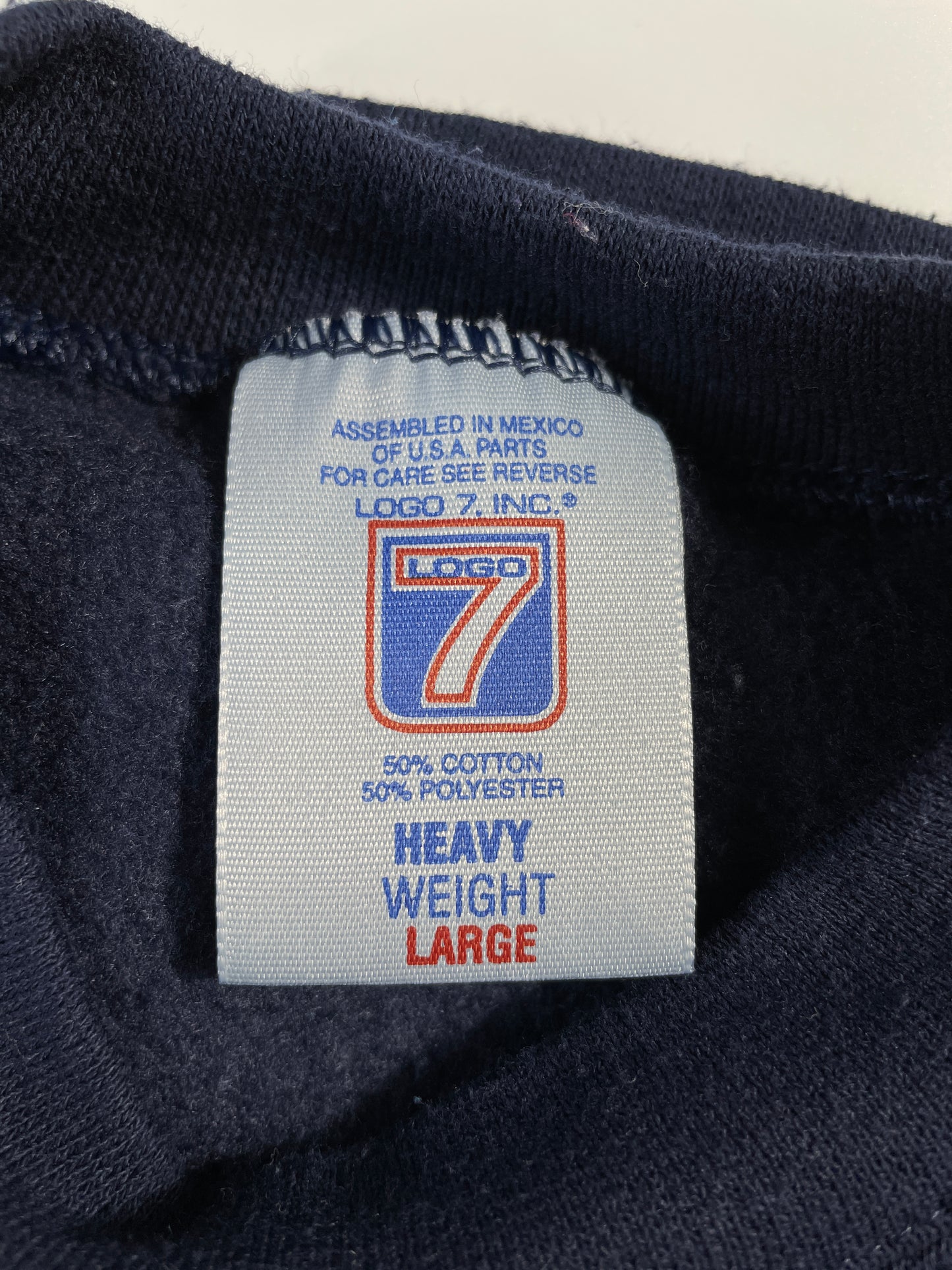 1999 DENVER BRONCOS Size L Vintage College Sweat-shirt / E9926S