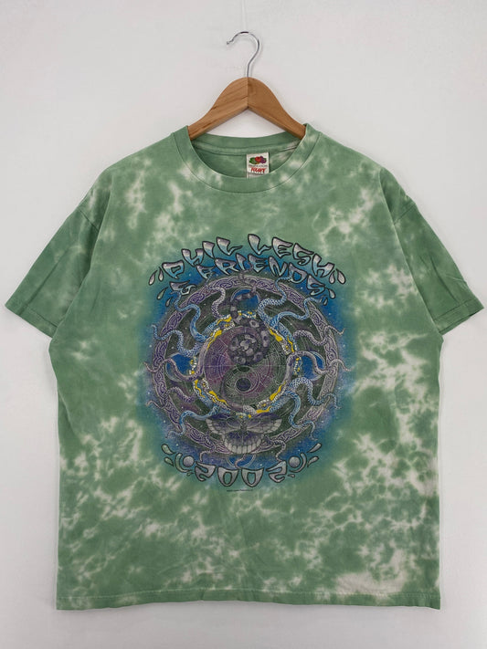 .2002 PHIL LESH & FRIENDS Size XL Vintage Music T-Shirt / F1120T