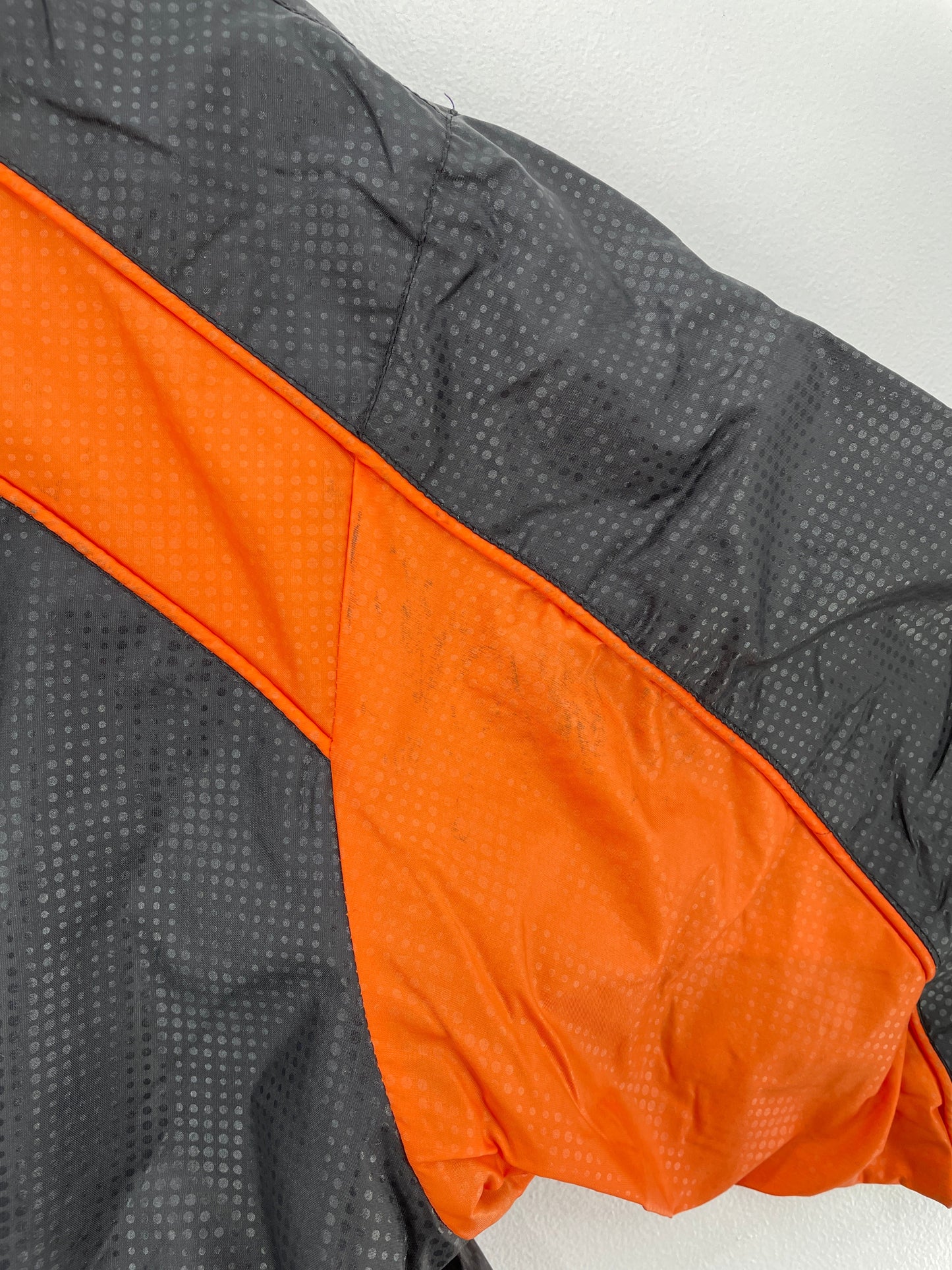 Vintage NASCAR x TONY STEWART Size L Racing Padded Nylon Jacket / G5772N