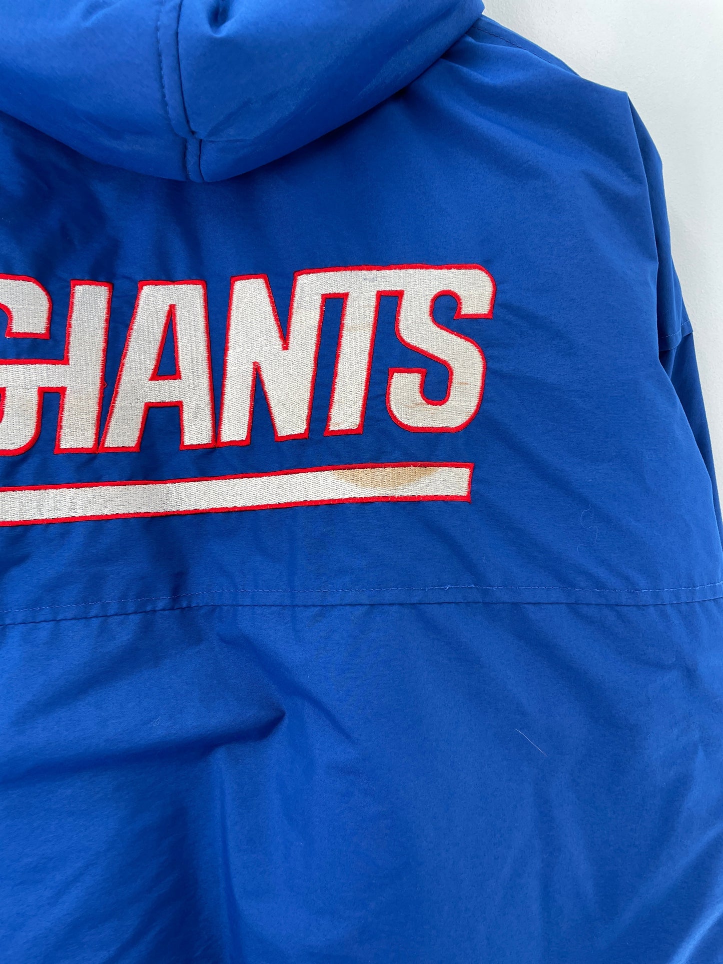 90’s STARTER x NEW YORK GIANTS Size XL NFL Padded Nylon Jacket / G6072N