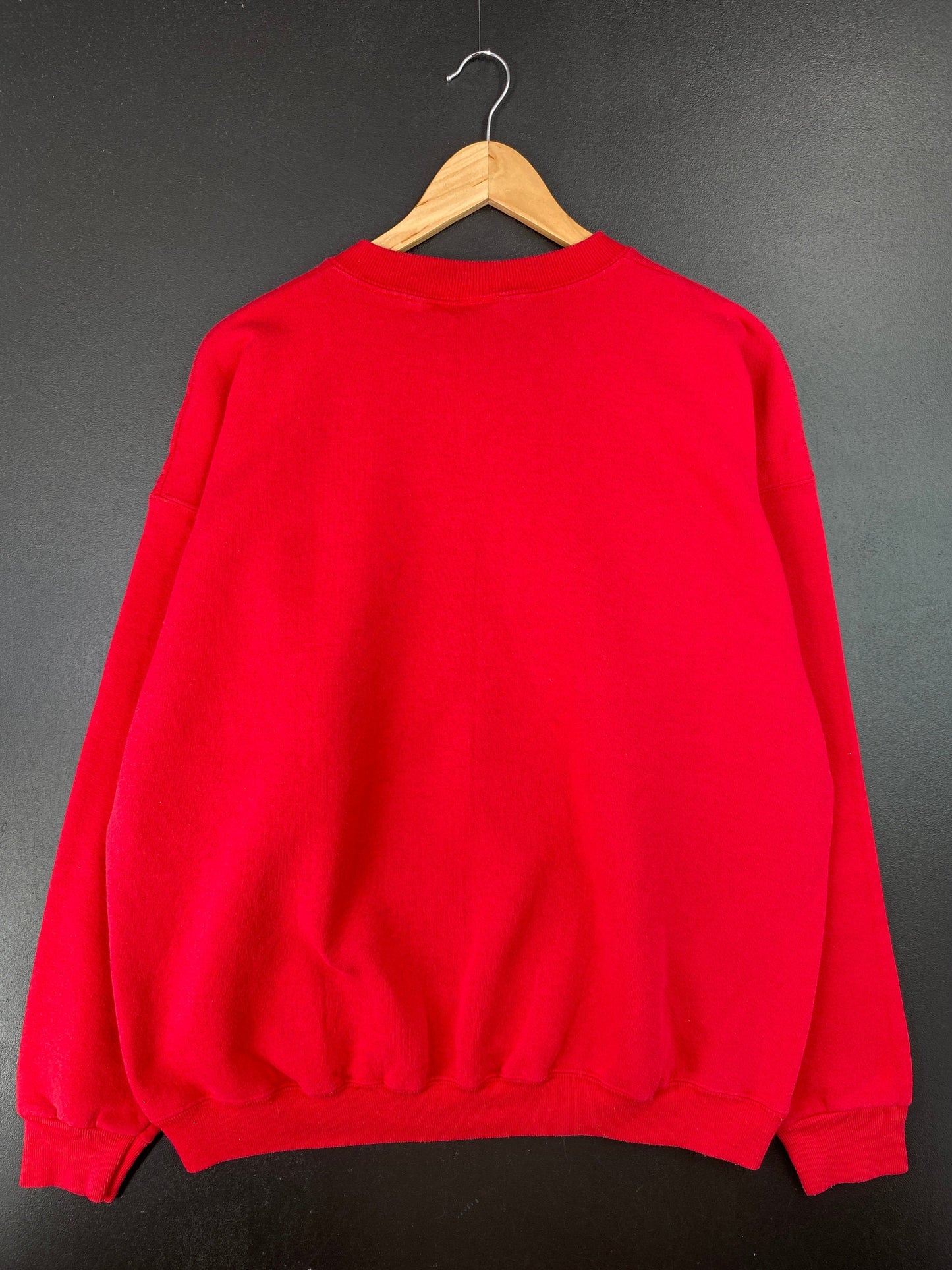 90's UNIVERSITY OF NEBRASKA Made in USA Size XL Vintage College Sweat-Shirt / F3411S
