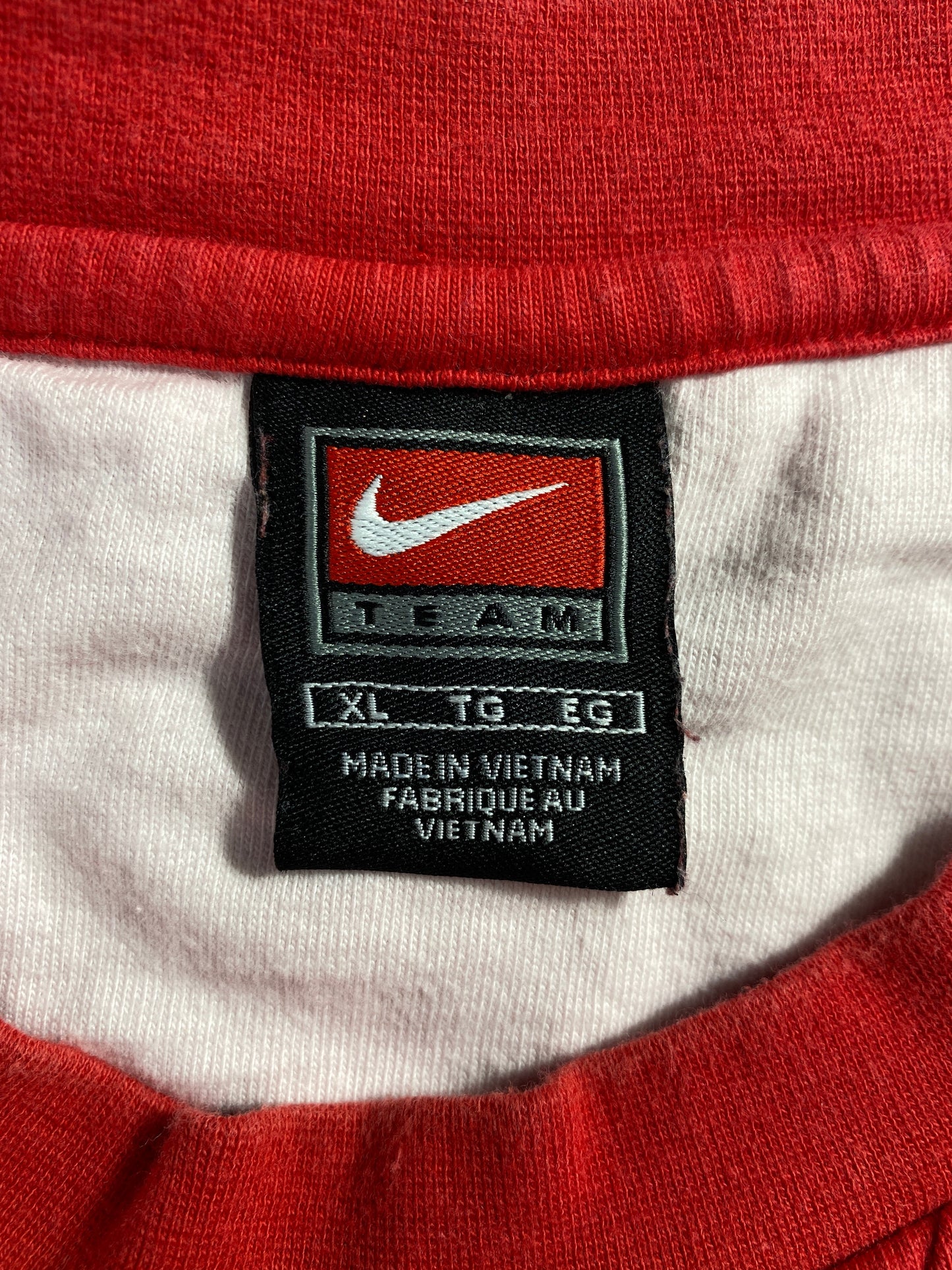 00' NIKE OHIO STATE Size XL Vintage College T-shirt / F2171T