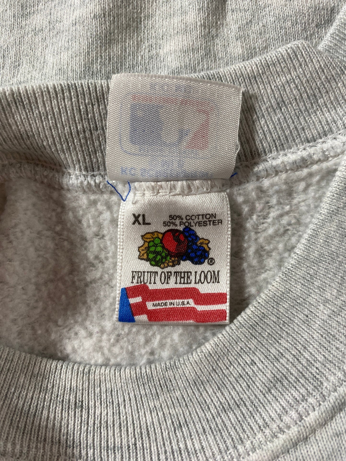 1993 KANSAS CITY ROYALS Made in USA Size XL Vintage MLB Sweat-shirt / F7615S