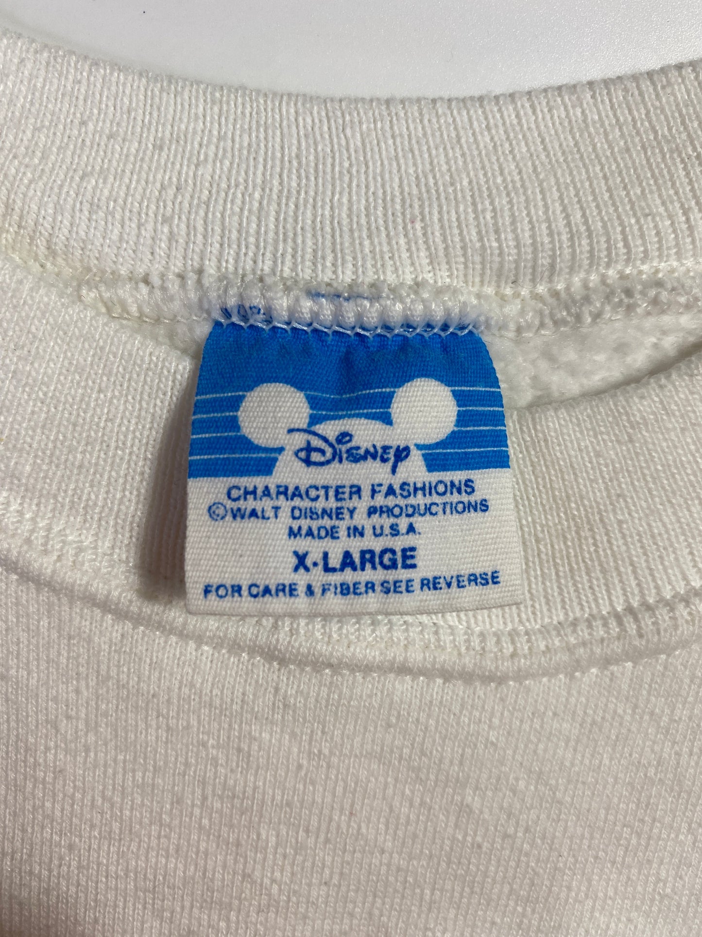 80's DISNEY MICKEY Made in USA Size XL Vintage Sweat-shirt / G3202S
