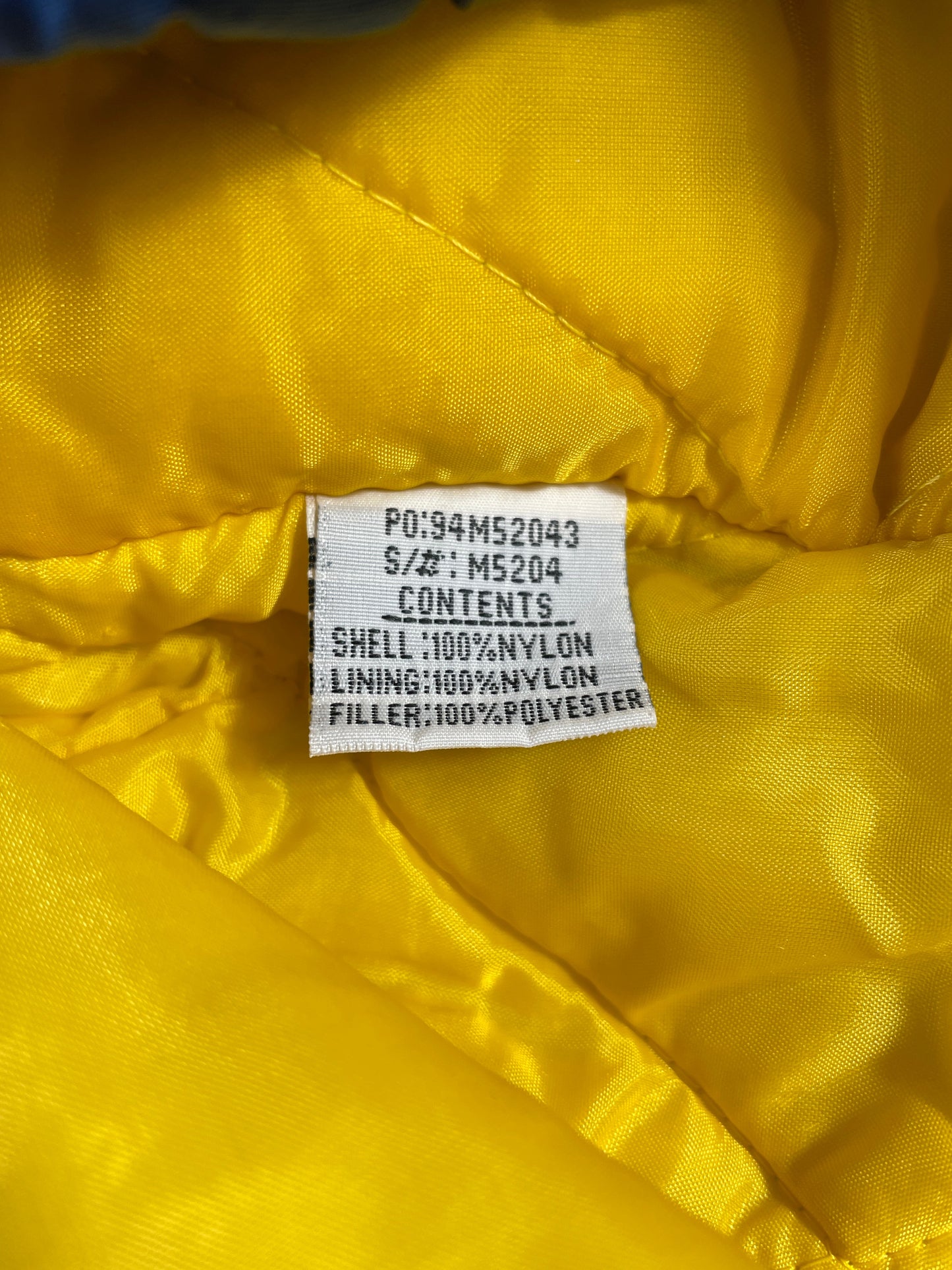 90’s ST. LOUIS BLUES Size XL NFL Padded Nylon Jacket / F4726J